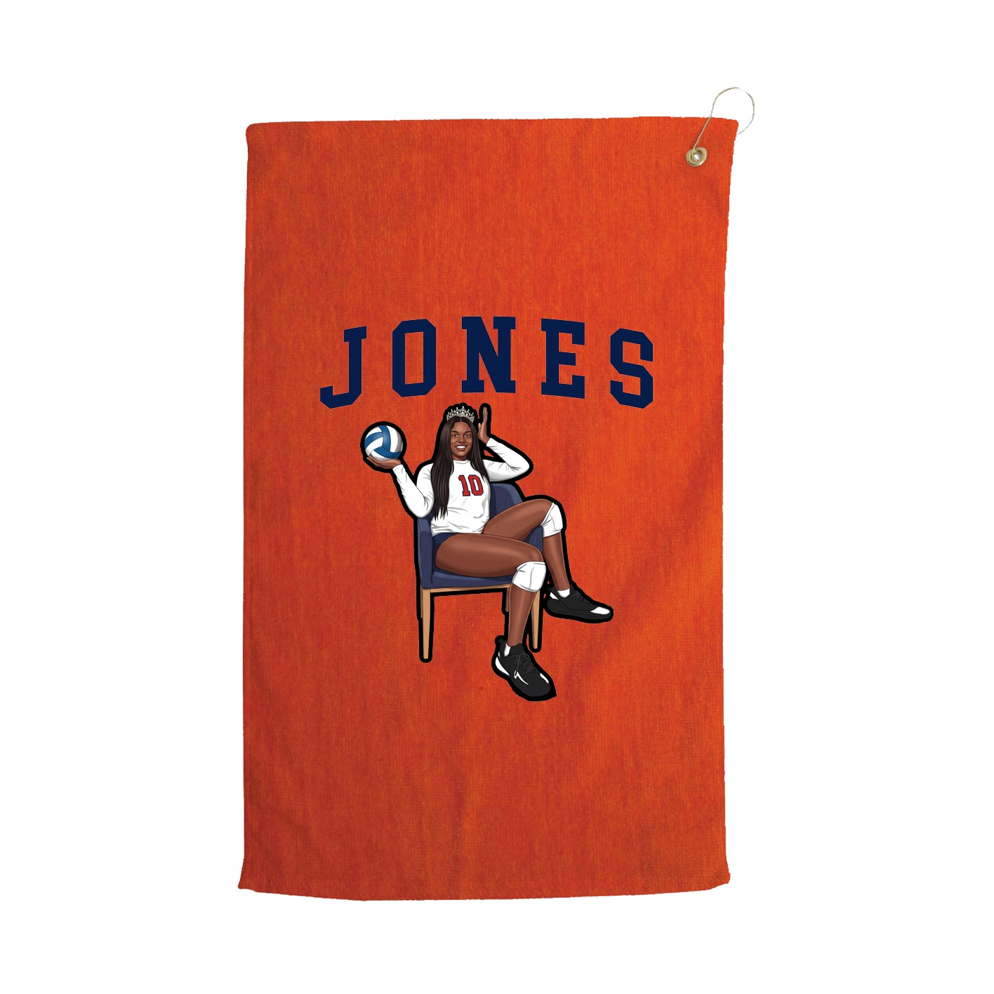 Golf Towel — Shirsey in Orange