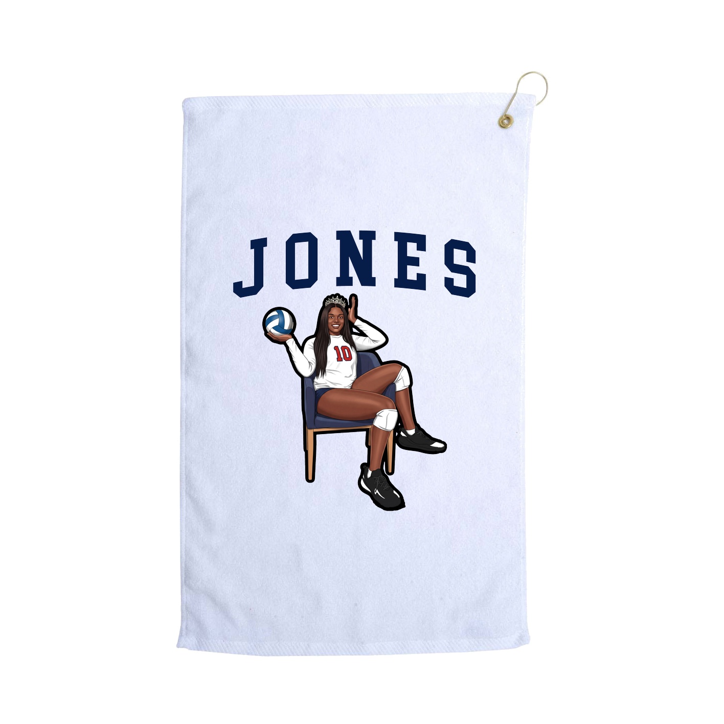 Golf Towel — Shirsey in White