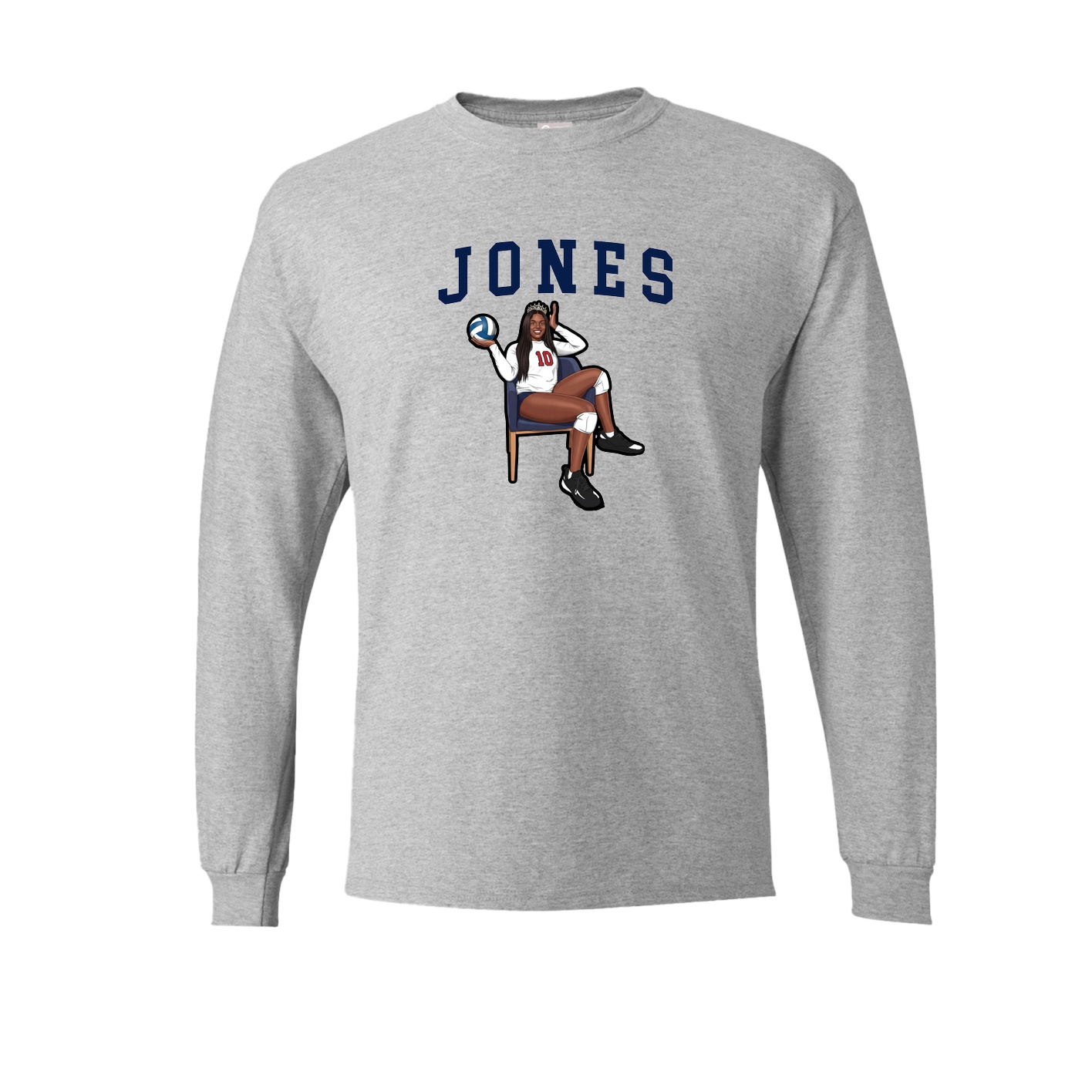 Long Sleeve Tee — Shirsey in Grey