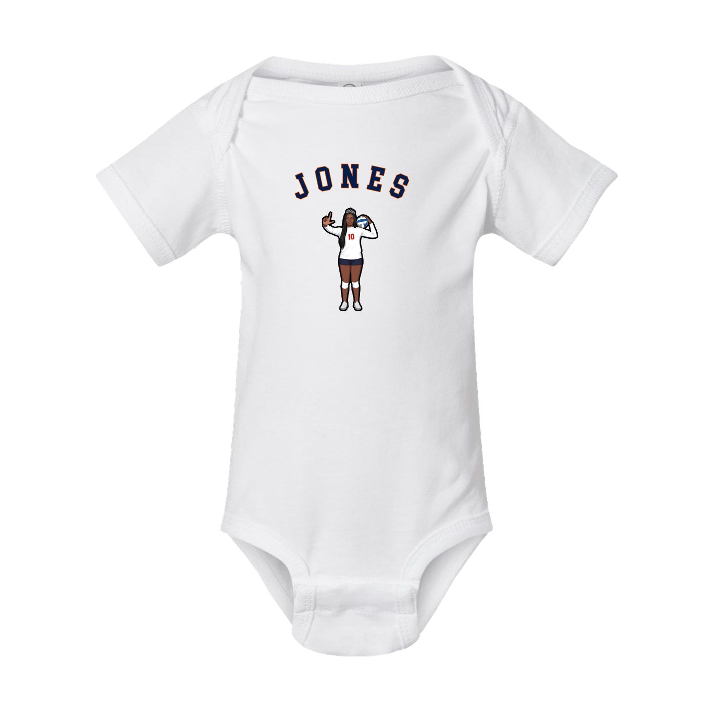 Baby Onesie — Shirsey Arch in White
