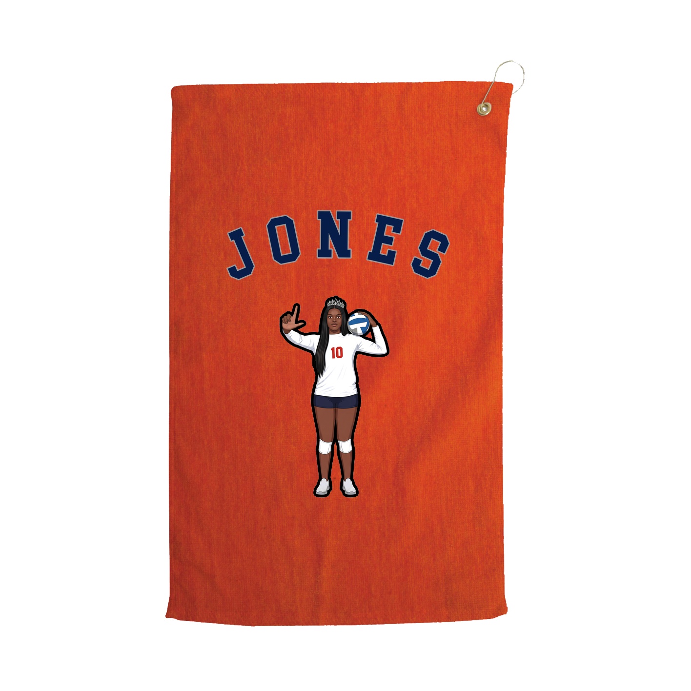 Golf Towel — Shirsey Arch in Orange