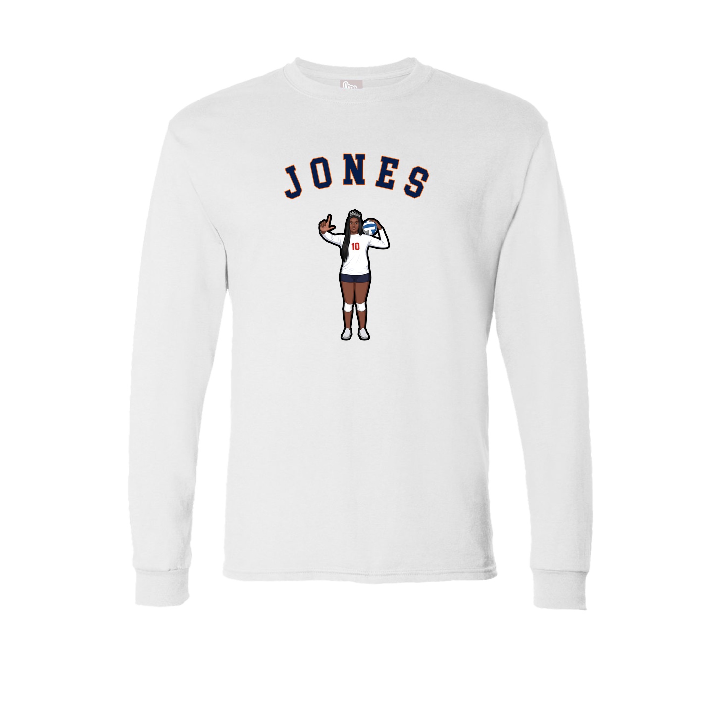 Long Sleeve Tee — Shirsey Arch in White