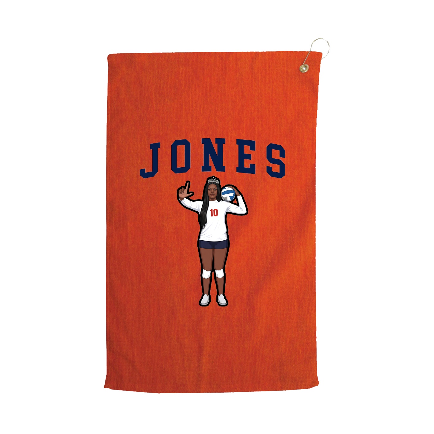 Golf Towel — Shirsey in Orange