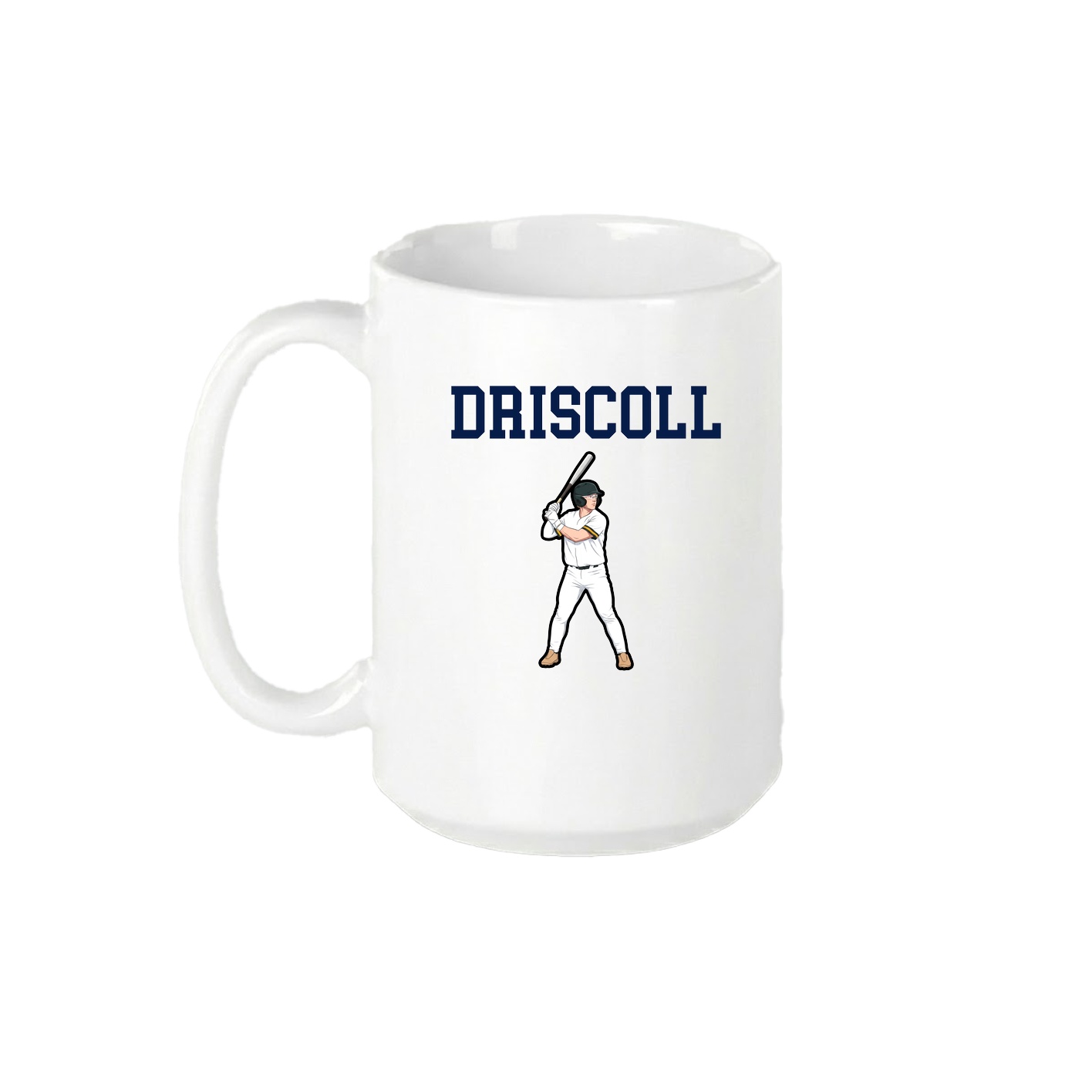 15oz Coffee Mug — Shirsey in White