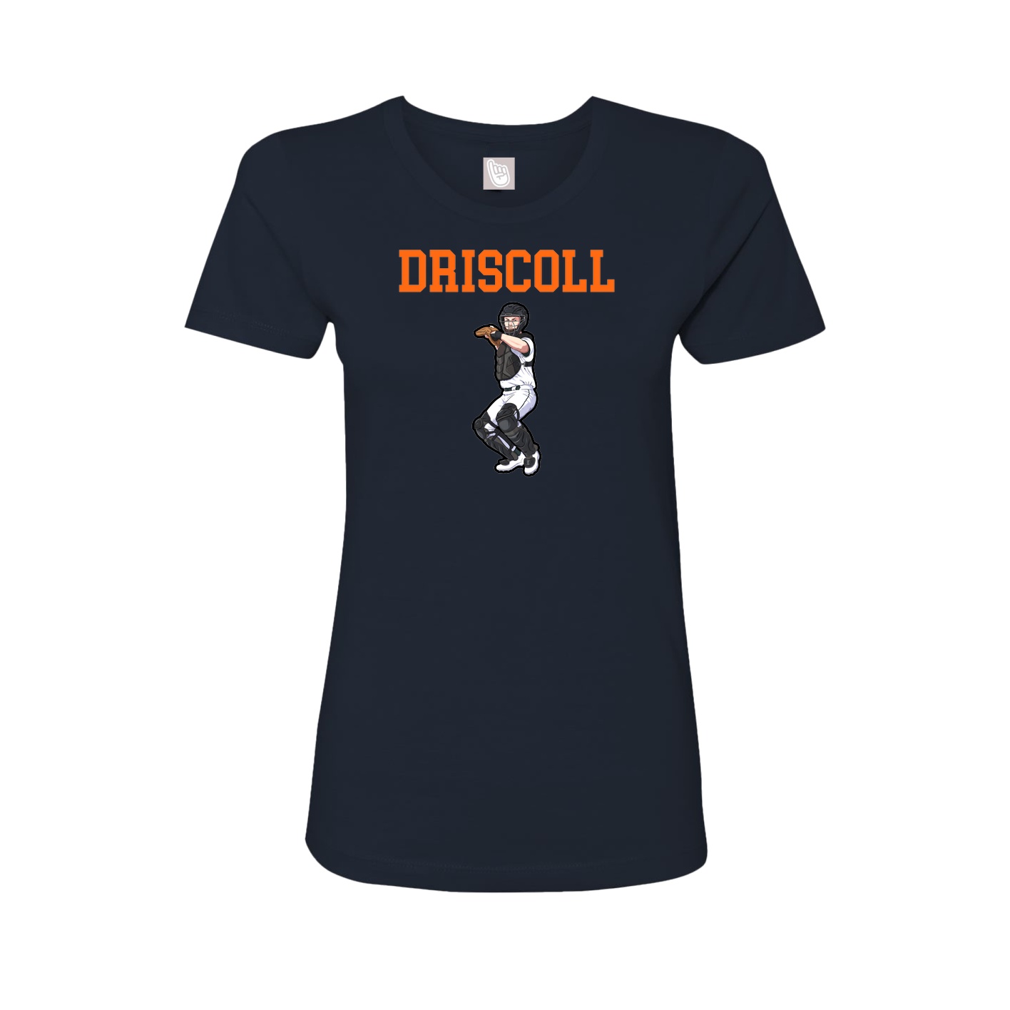 Fitted Women's Tee — Shirsey in Navy