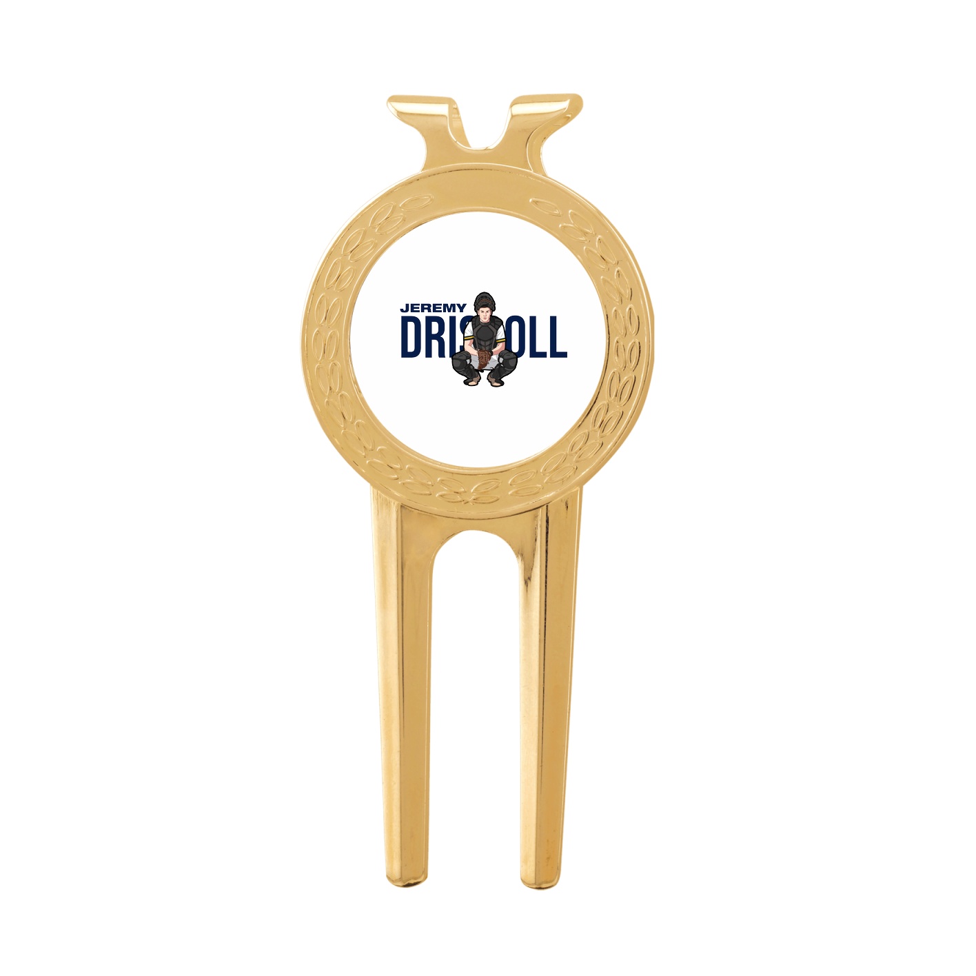 Divot Tool with Ball Marker — Player Name in Classic