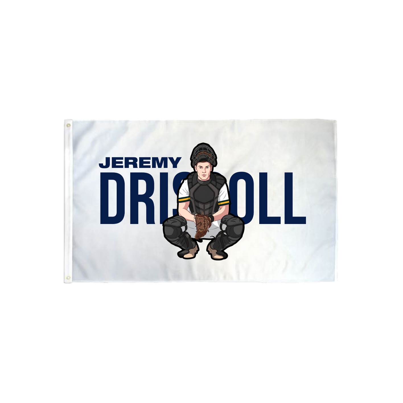 3x5 Flag — Player Name in Classic