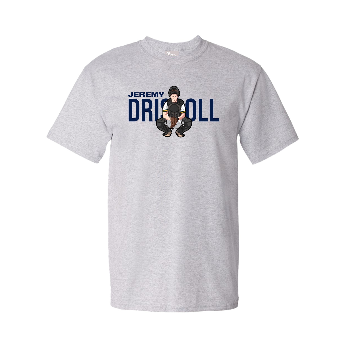 Youth Tee — Player Name in Grey