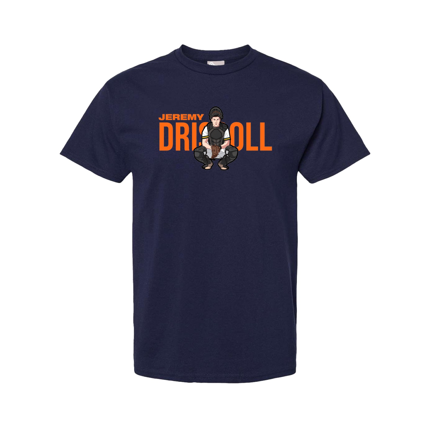 Youth Tee — Player Name in Navy