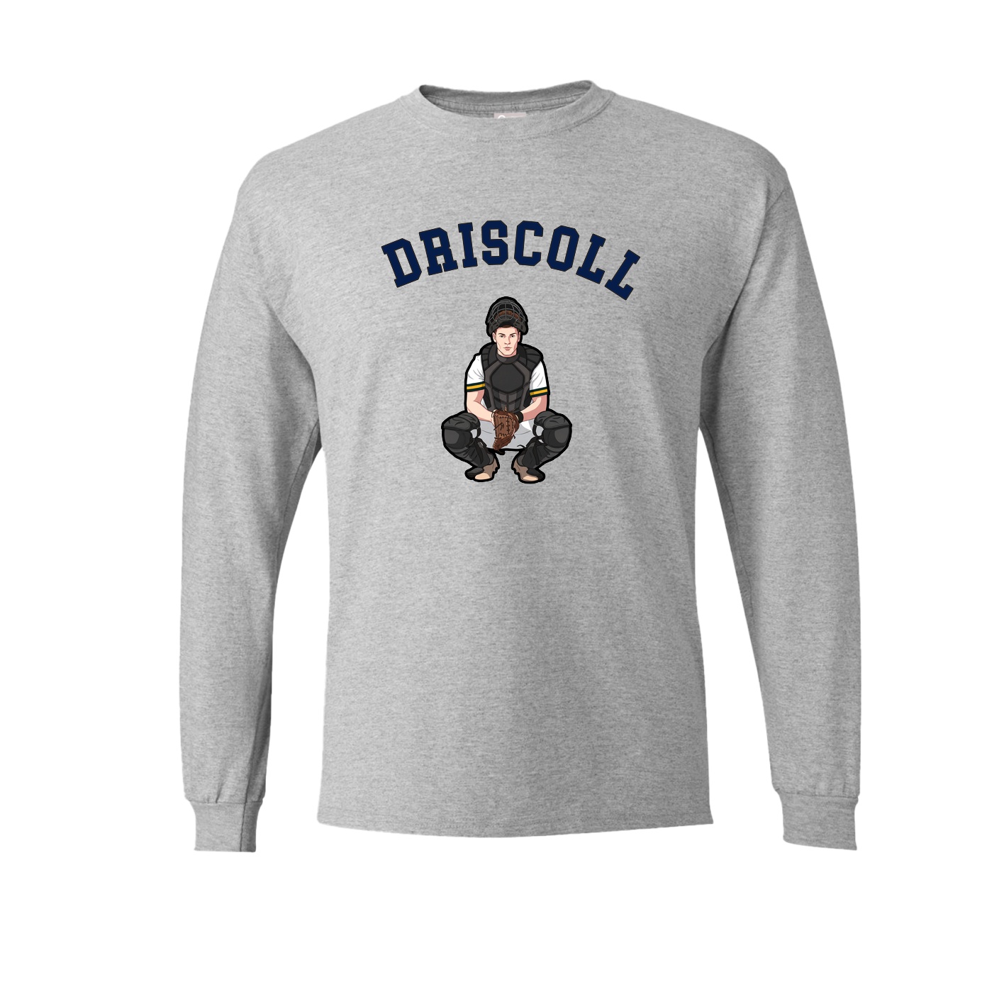 Long Sleeve Tee — Shirsey Arch in Grey