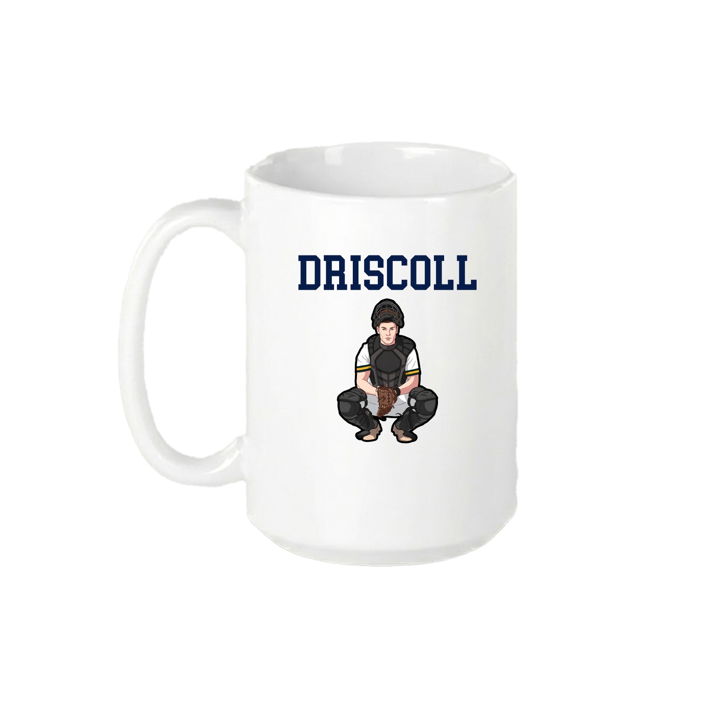 15oz Coffee Mug — Shirsey in White