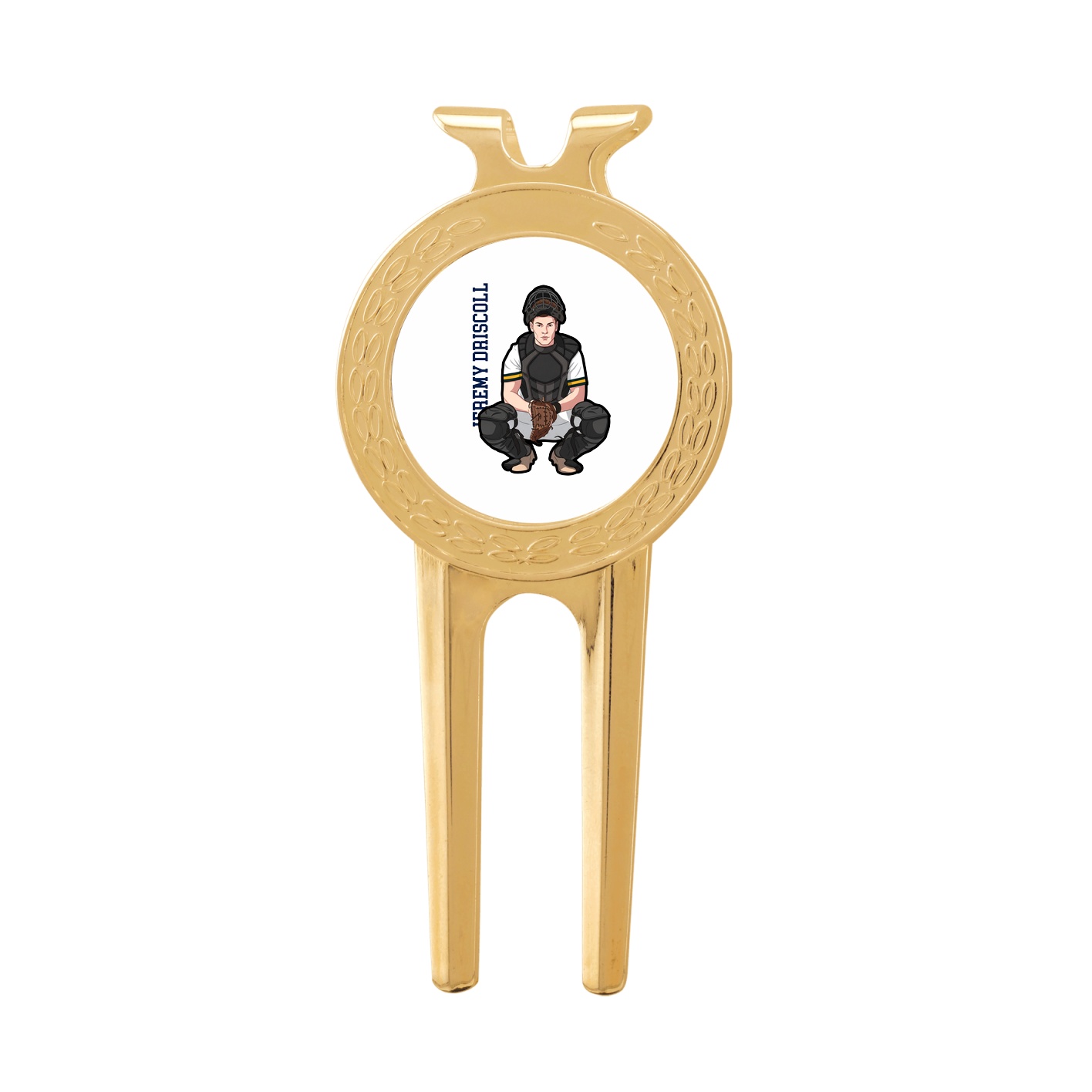 Divot Tool with Ball Marker — Name Vertical in Classic