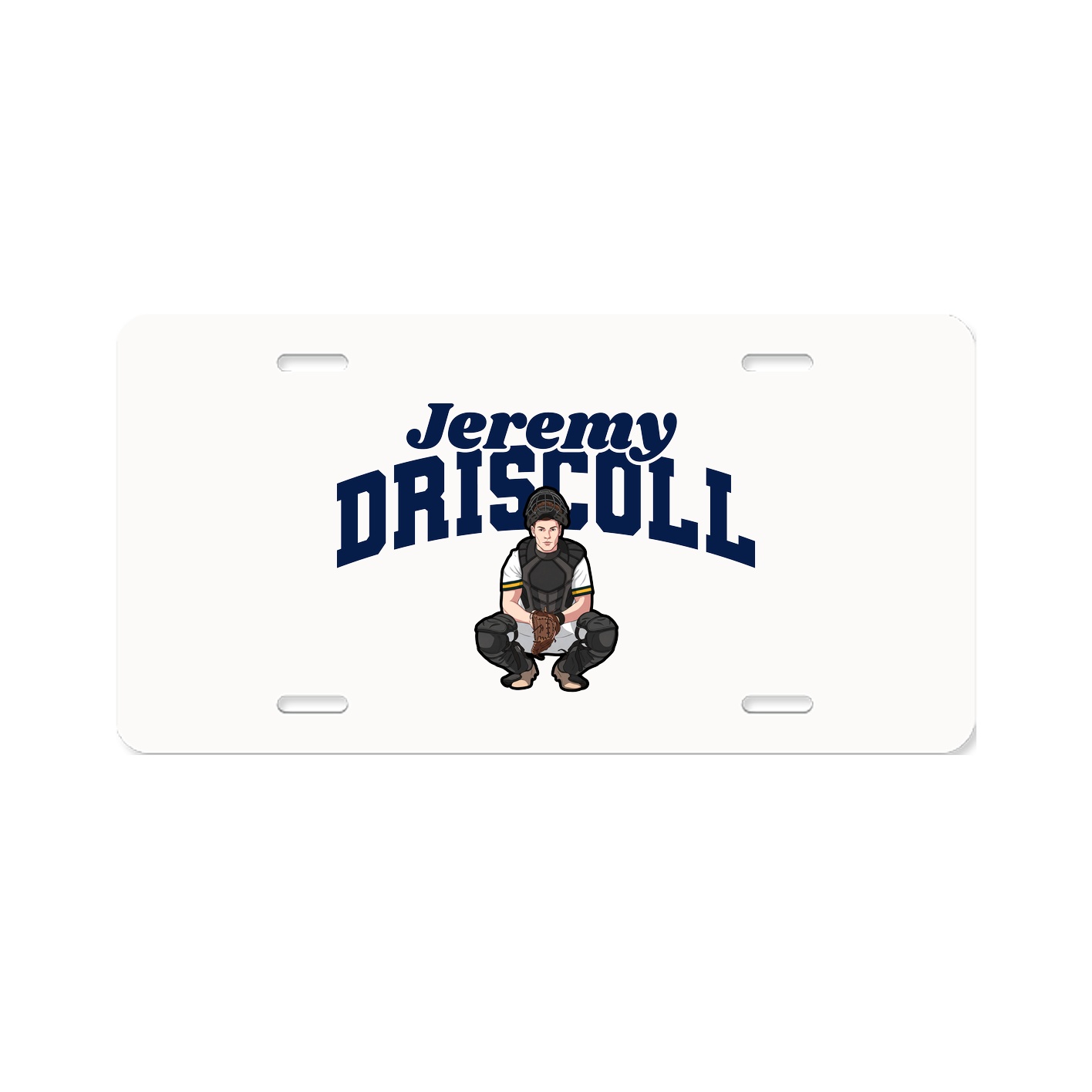 License Plate — Signature Arch in Classic