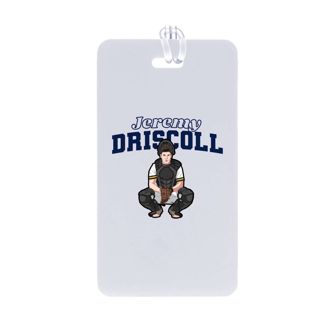 Bag Tag — Name Arch in Classic