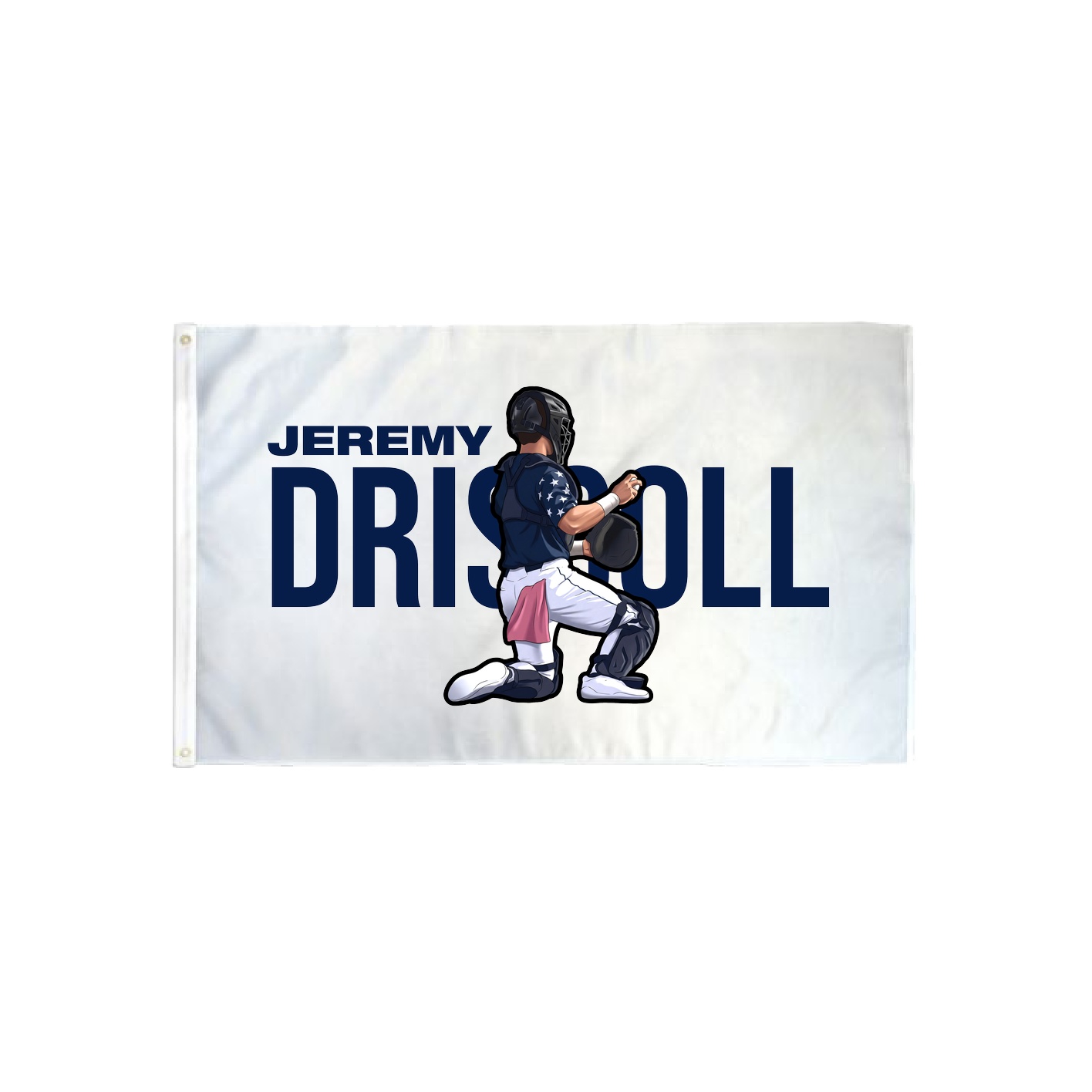 3x5 Flag — Player Name in Classic
