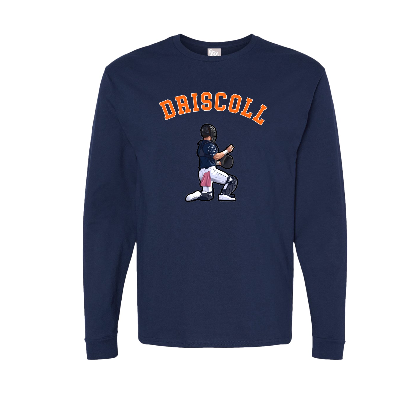 Long Sleeve Tee — Shirsey Arch in Navy