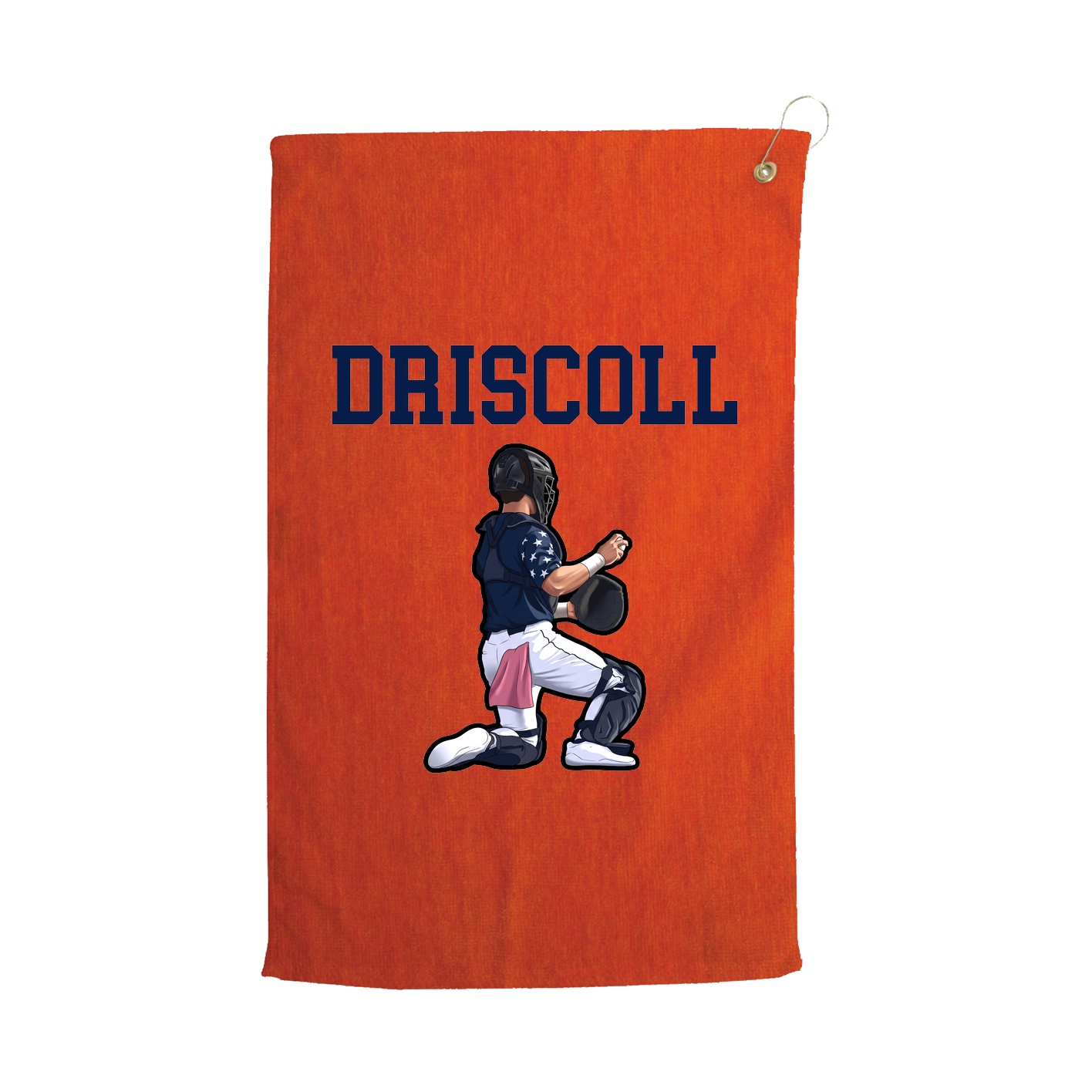Golf Towel — Shirsey in Orange