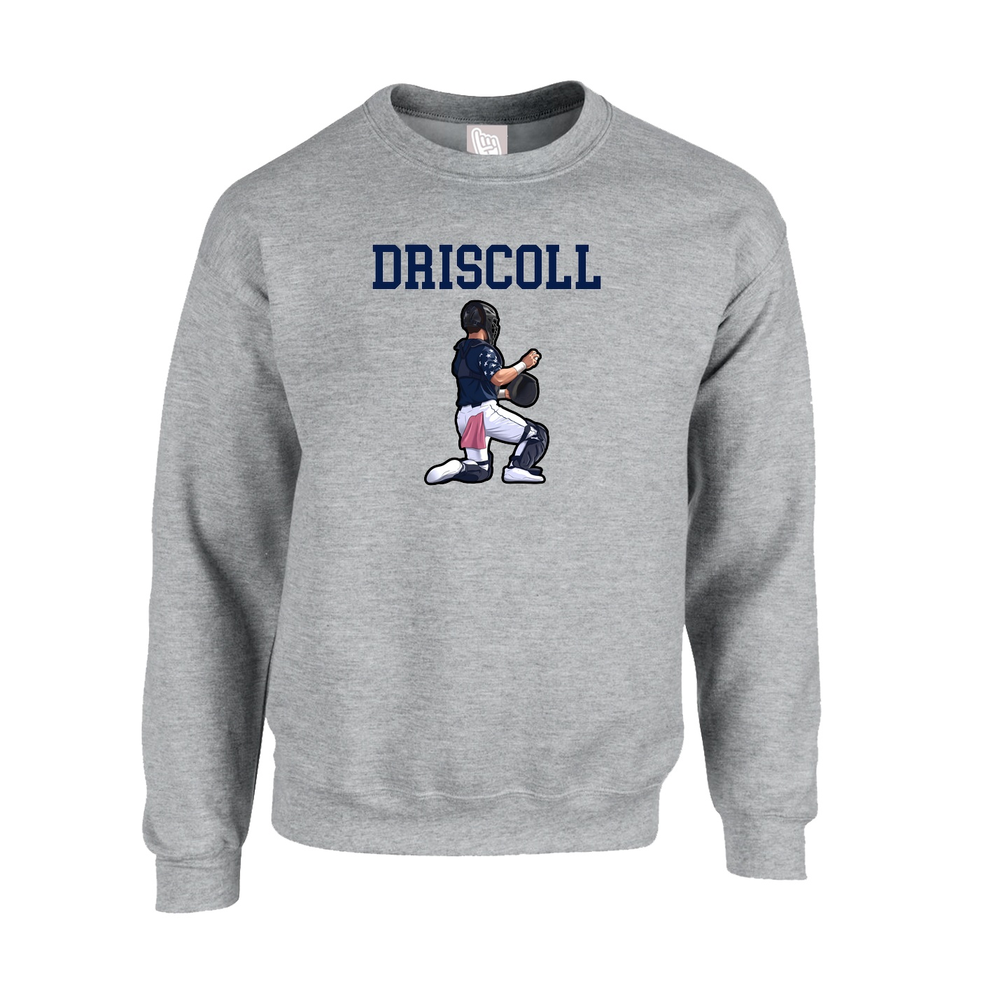 Fleece Crew — Shirsey in Grey