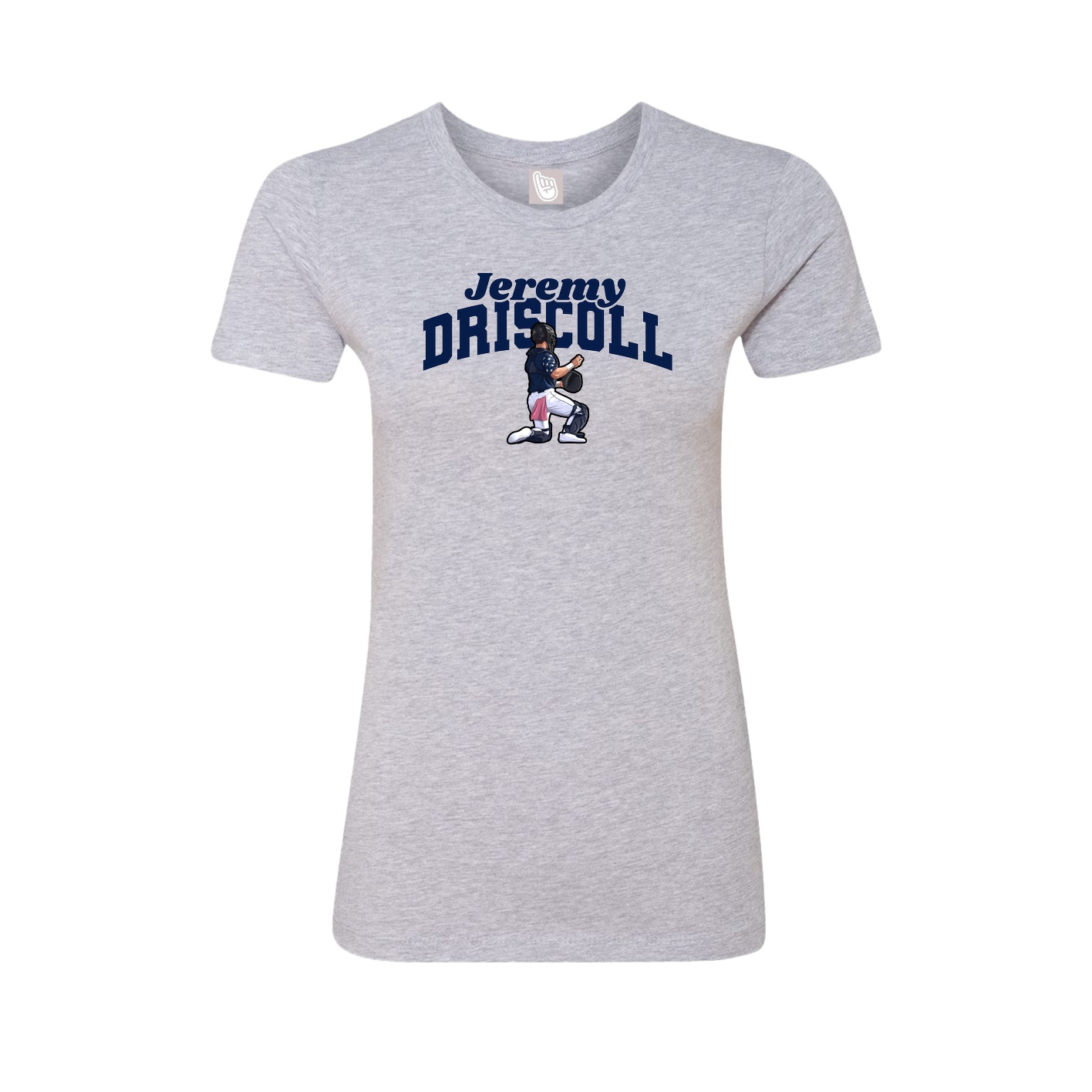 Womens Tee — Signature Arch in Grey