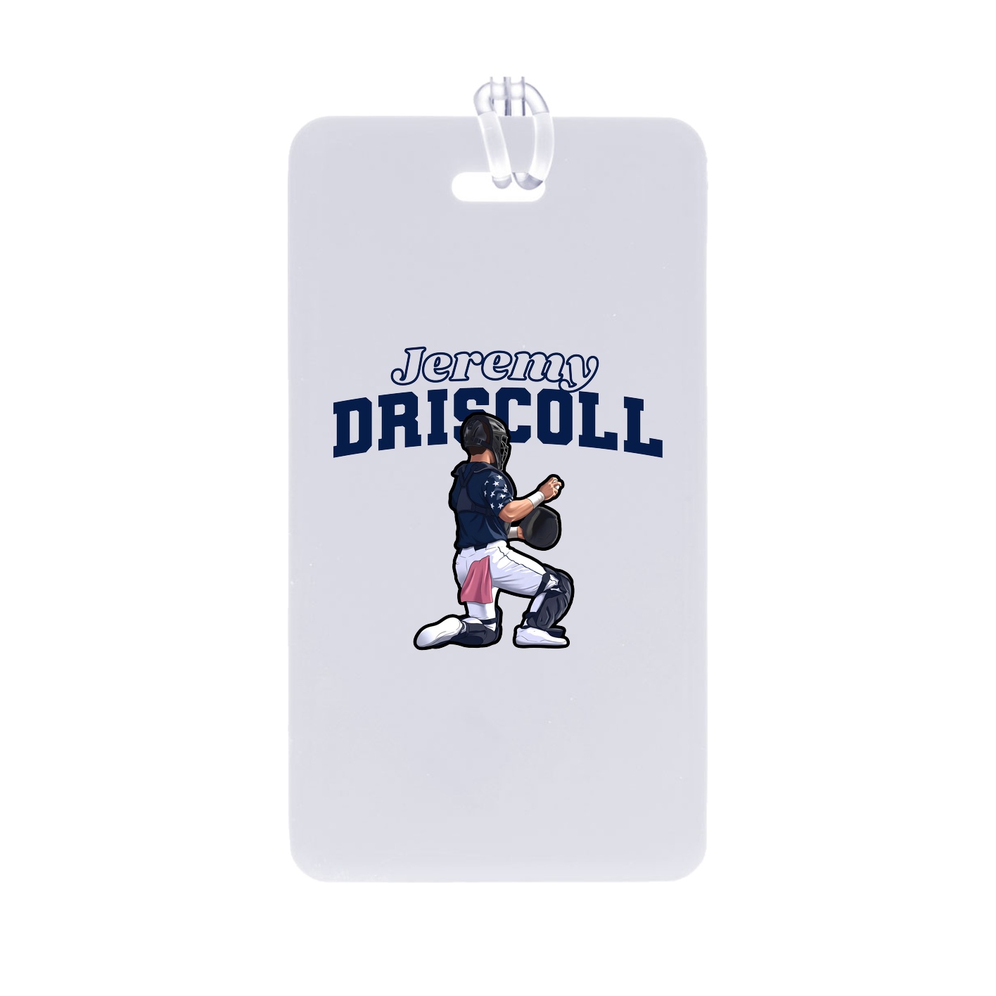 Bag Tag — Name Arch in Classic