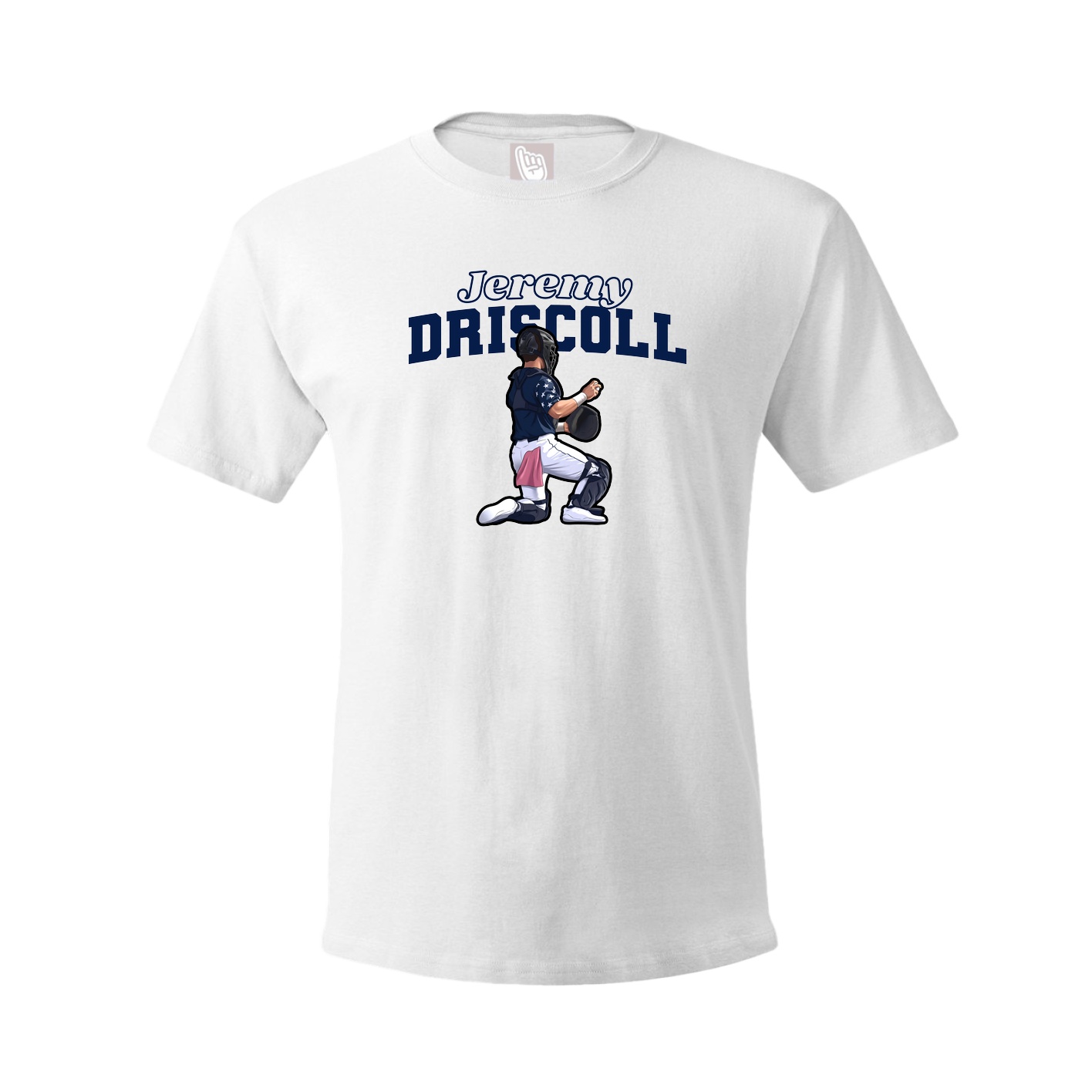 Tee — Name Arch in White