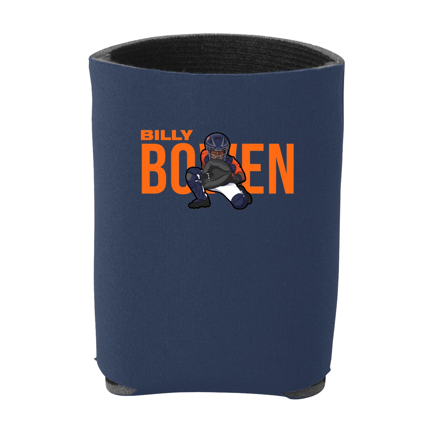 Can Holder — Player Name in Navy