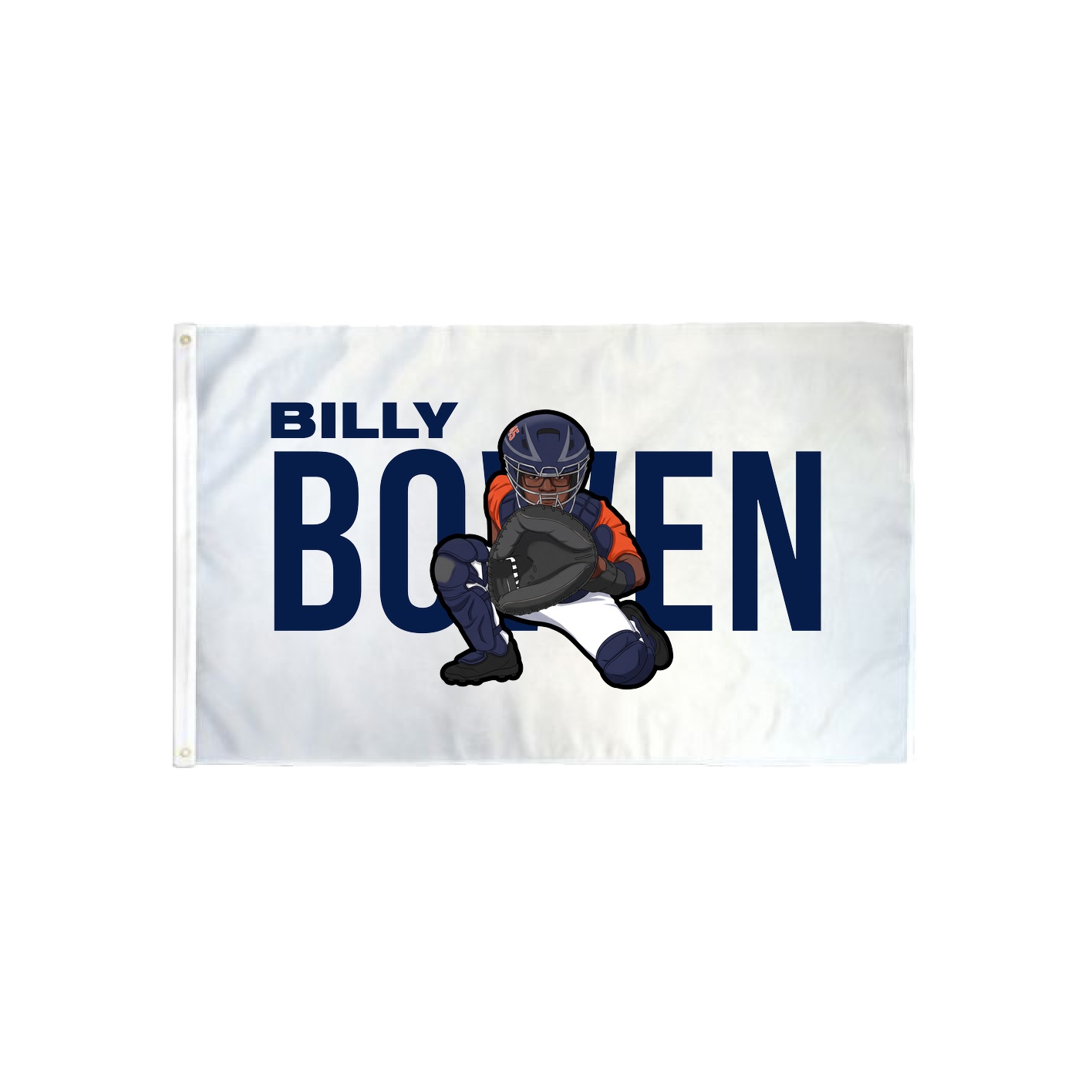 3x5 Flag — Player Name in Classic