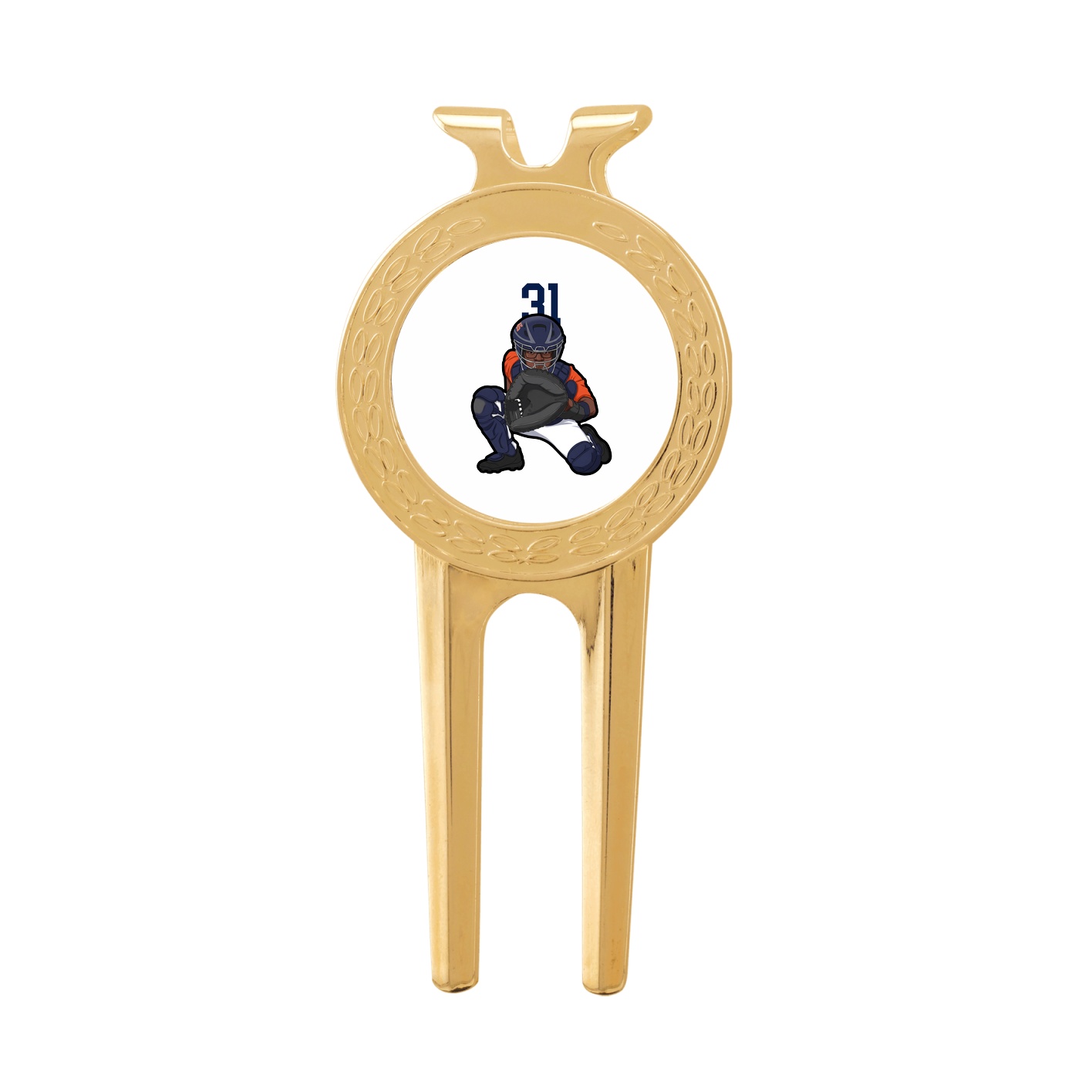 Divot Tool with Ball Marker — Number Top in Classic