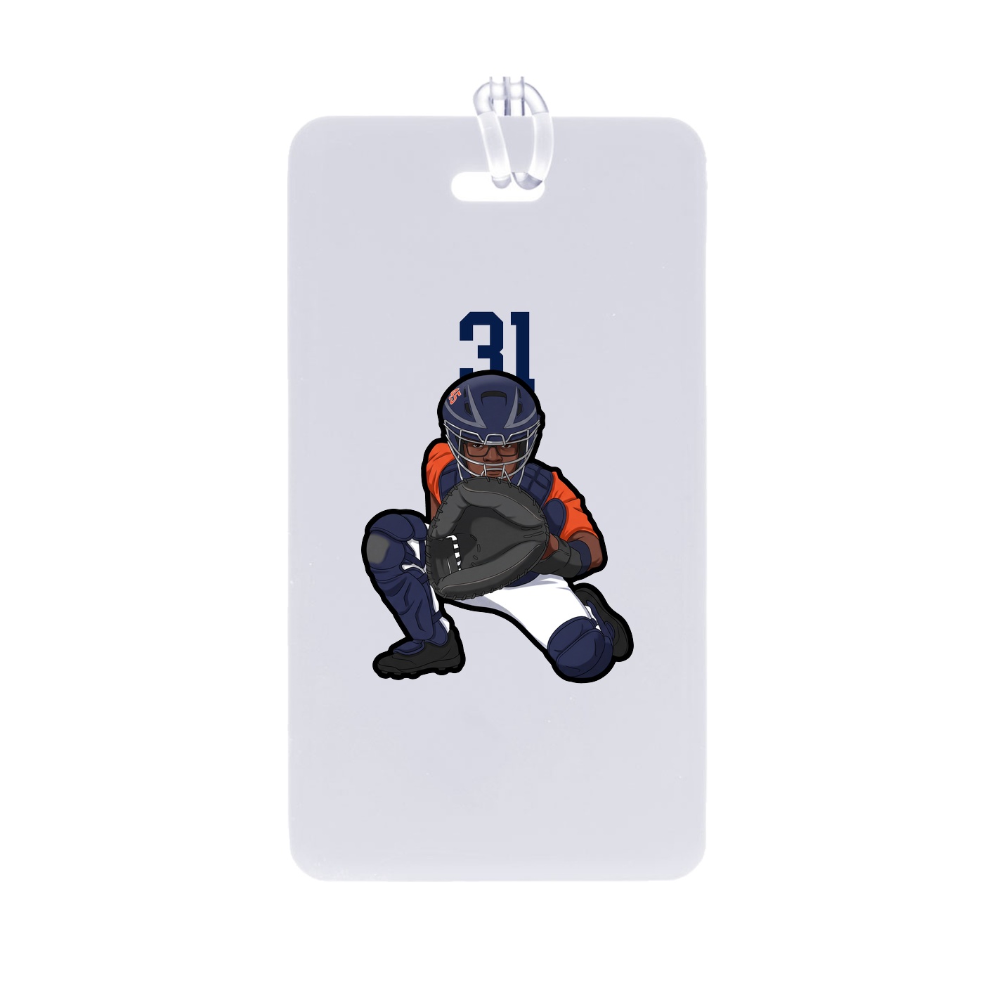 Bag Tag — Number Top in Classic