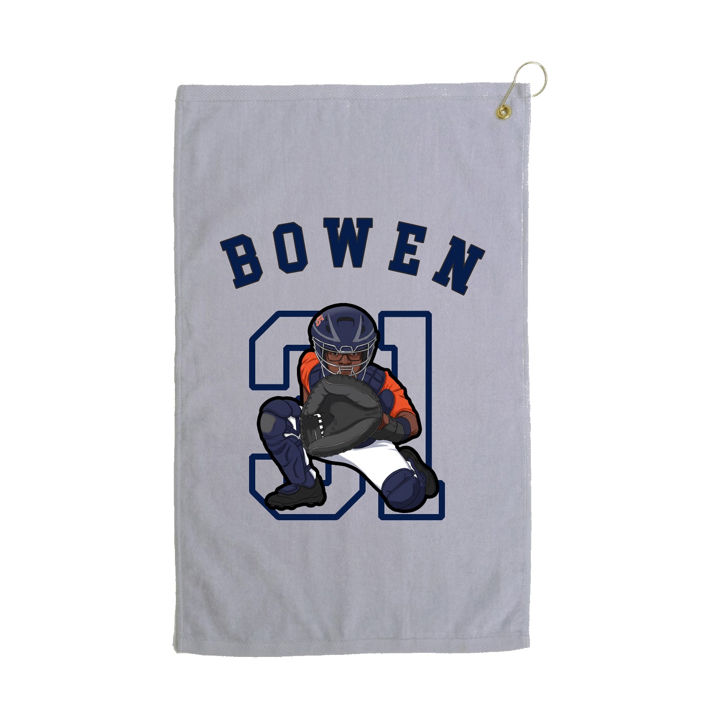 Golf Towel — Shirsey Arch in Grey