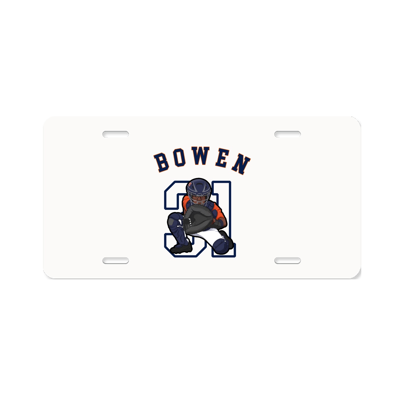 License Plate — Shirsey Arch in Classic