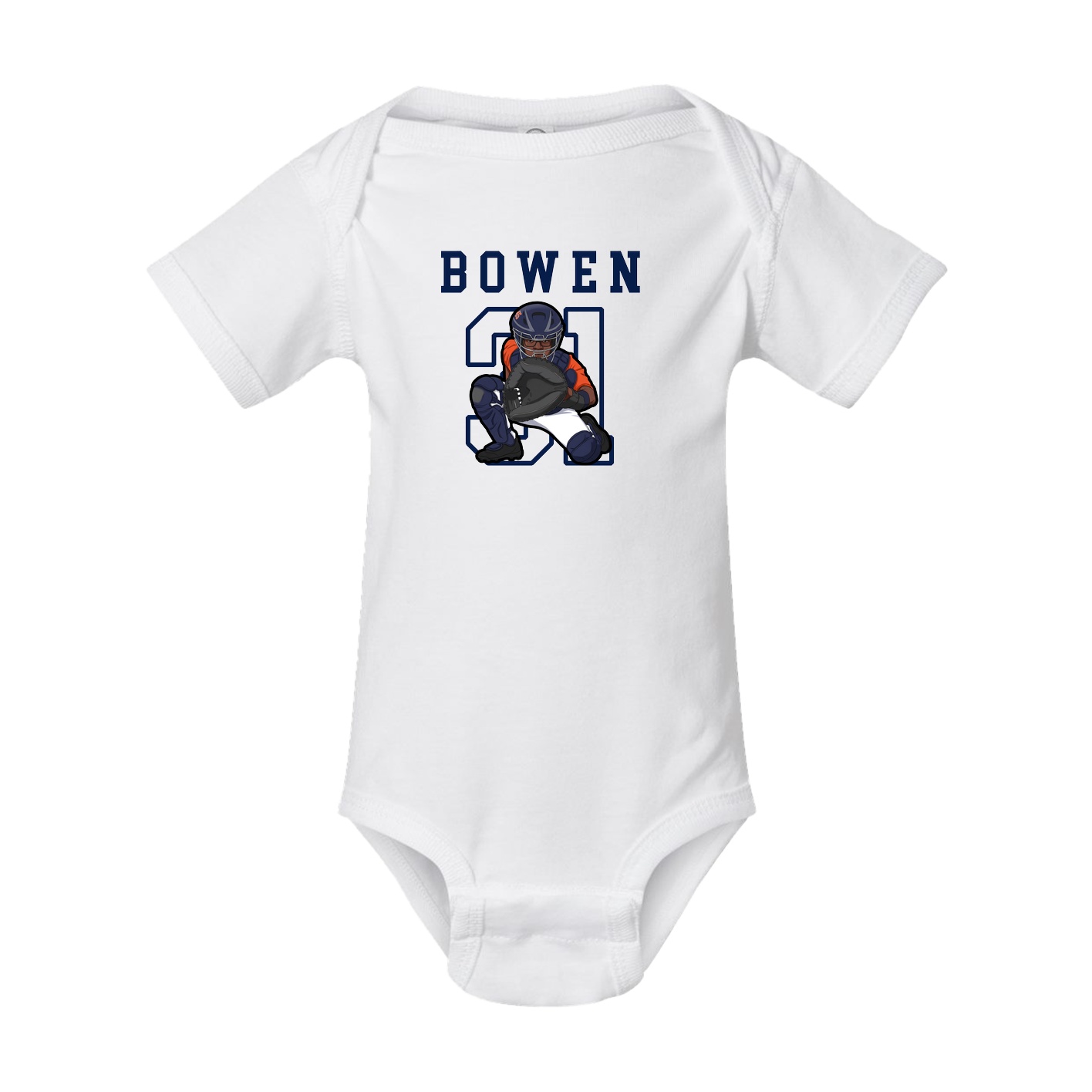 Baby Onesie — Shirsey in White