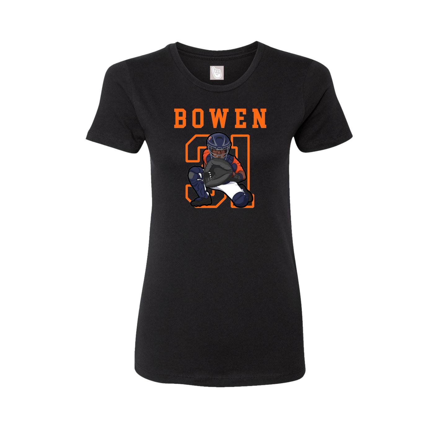 Fitted Women's Tee — Shirsey in Black