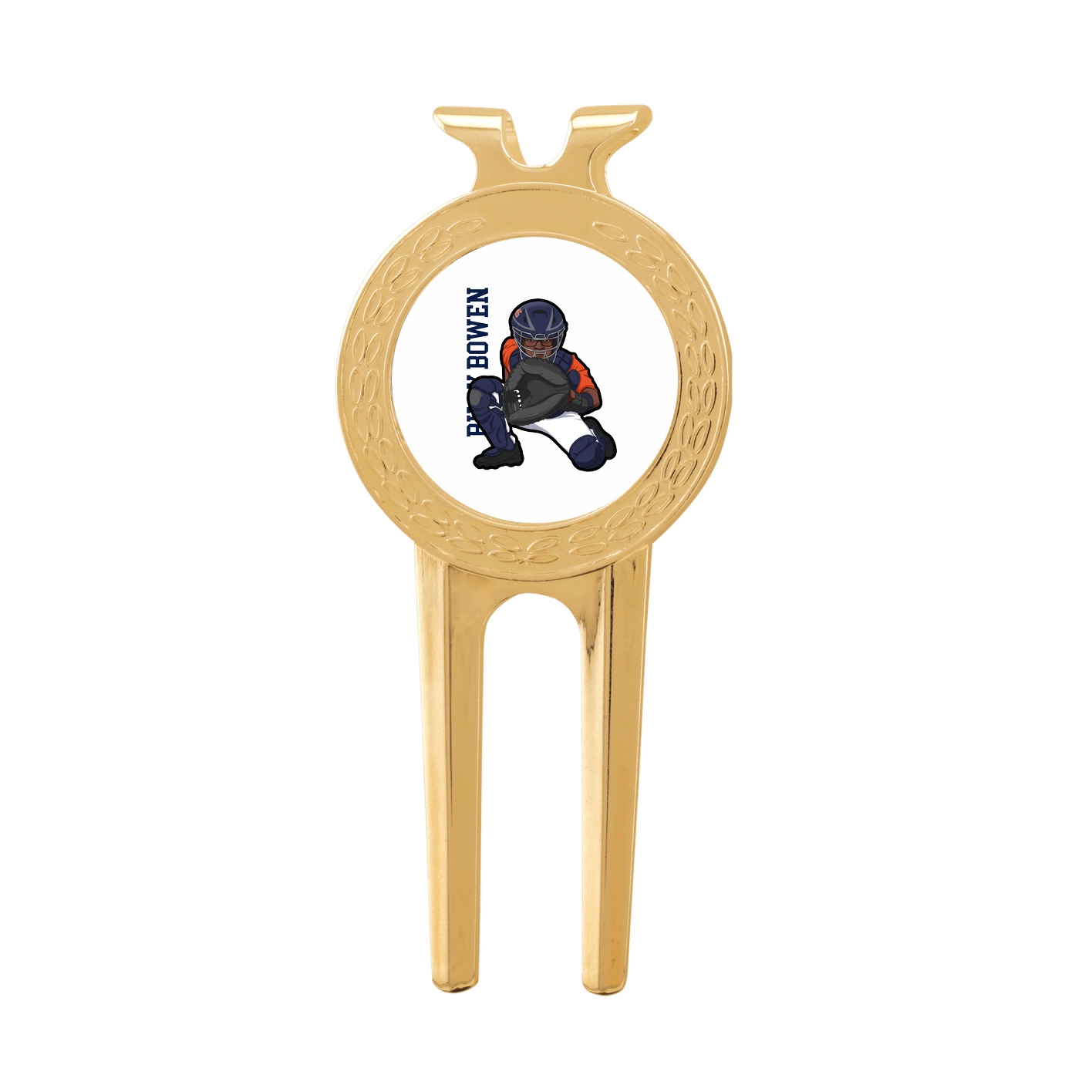 Divot Tool with Ball Marker — Name Vertical in Classic