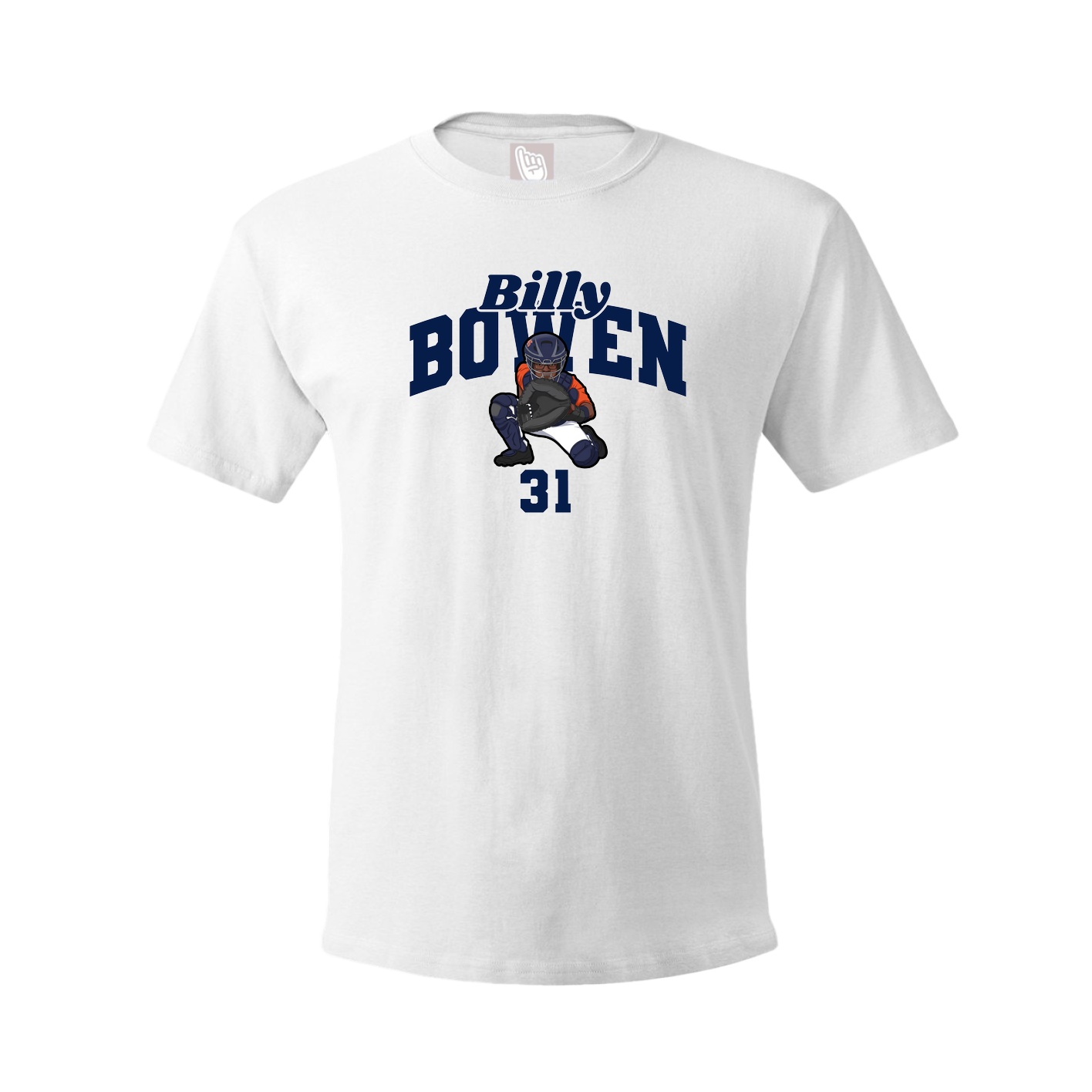 Youth Tee — Signature Arch in White