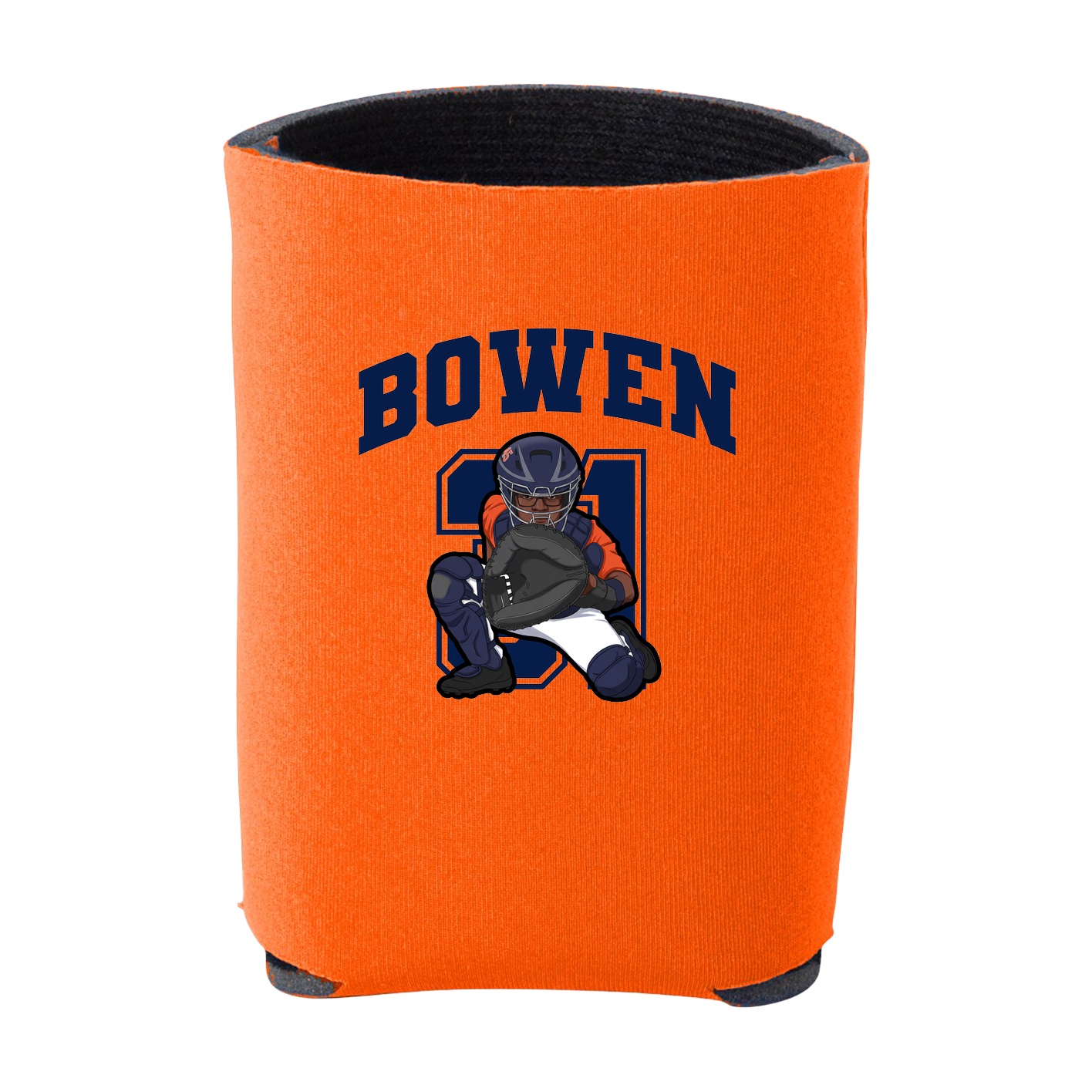 Can Holder — Number in Orange