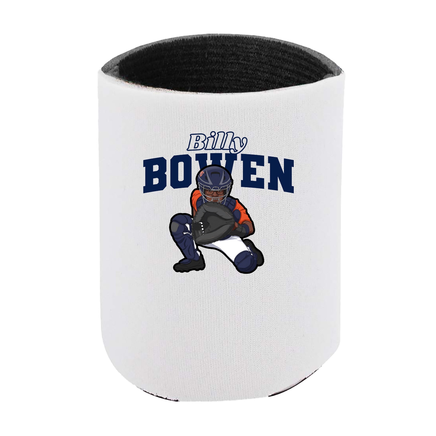 Can Holder — Name Arch in White