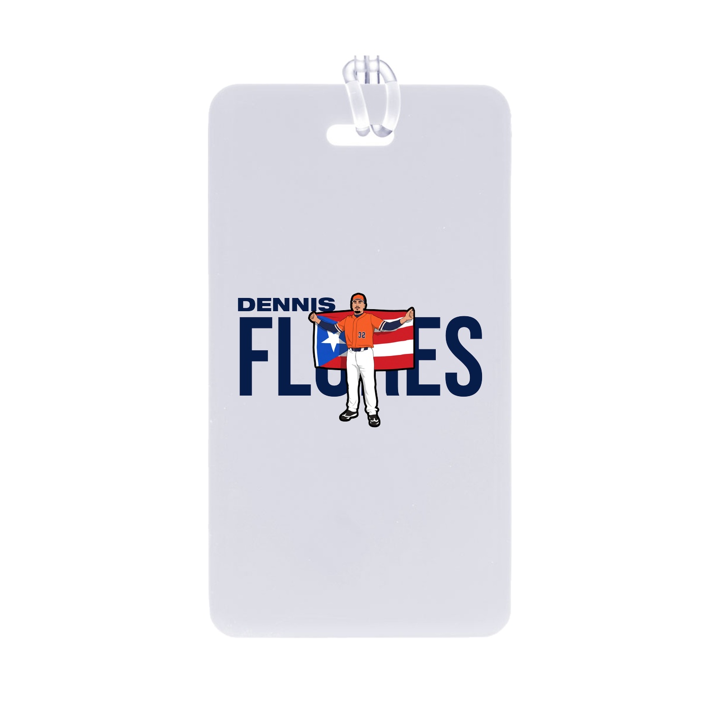 Bag Tag — Player Name in Classic