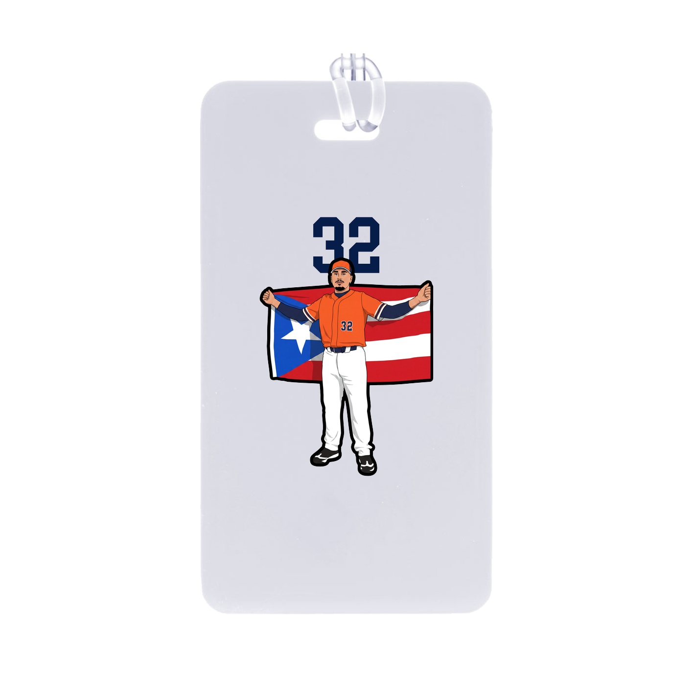 Bag Tag — Number Top in Classic