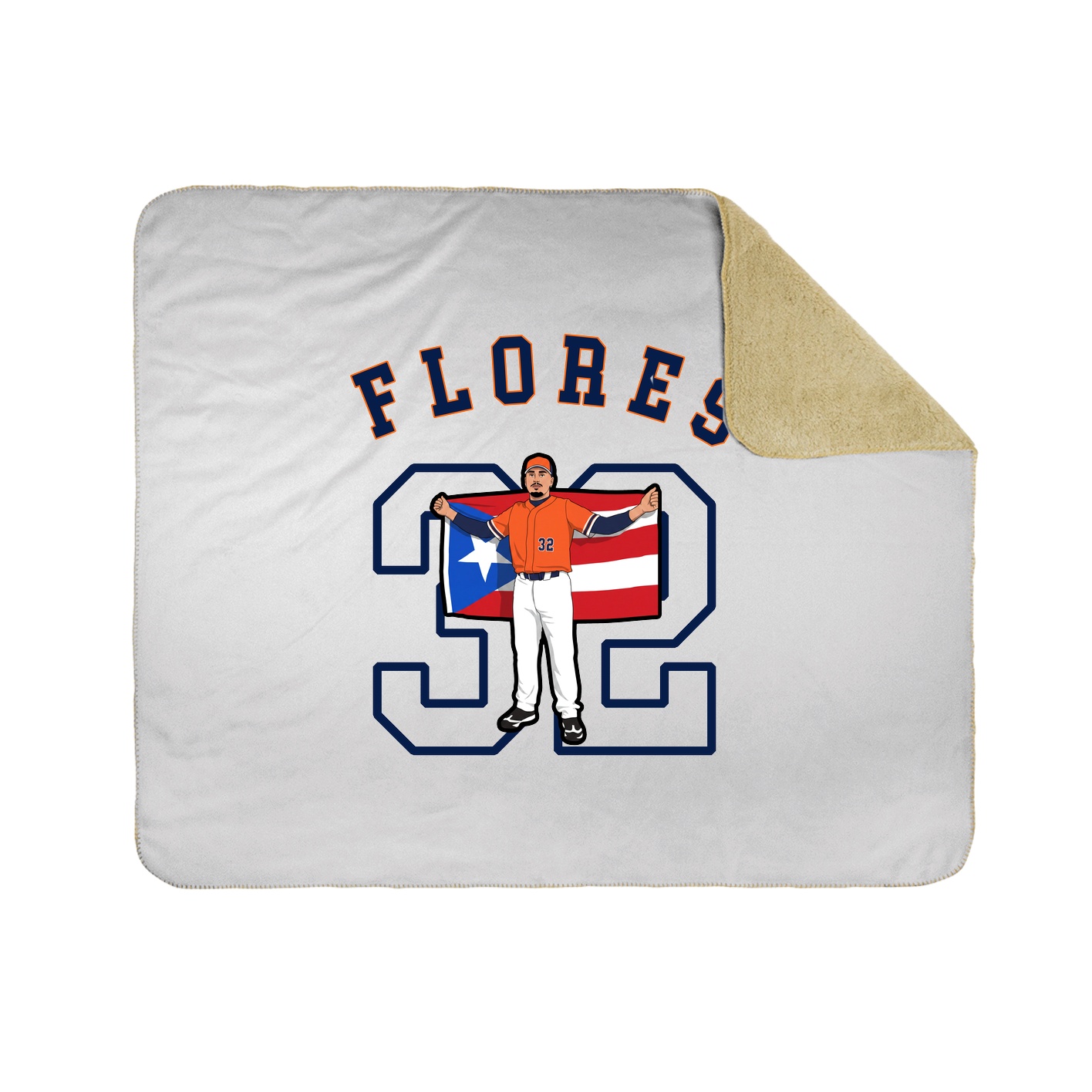 Throw Blanket — Shirsey Arch in White