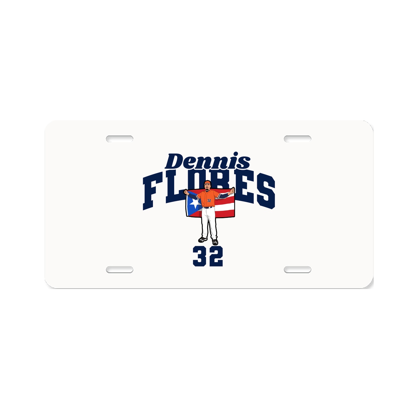 License Plate — Signature Arch in Classic