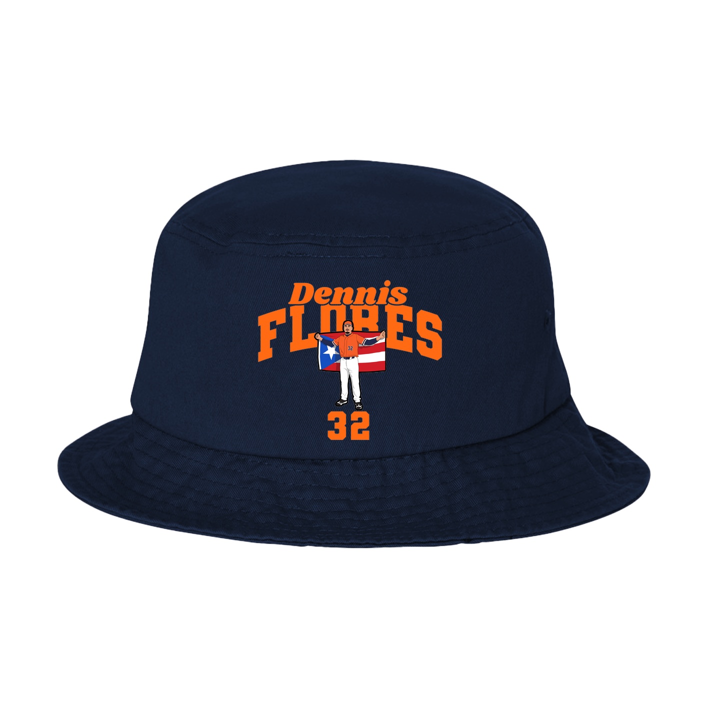 Bucket Cap — Signature Arch in Navy