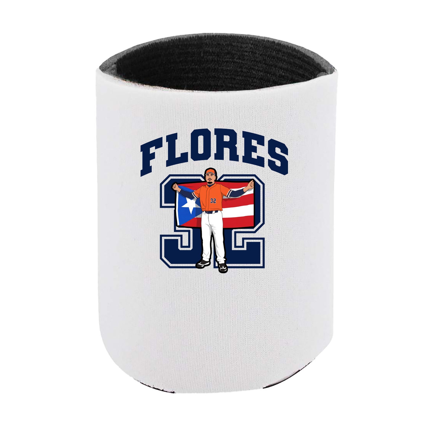 Can Holder — Number in White