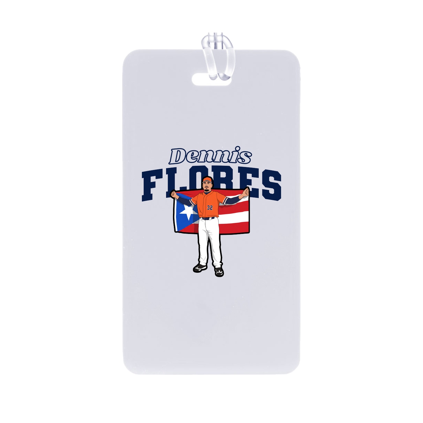 Bag Tag — Name Arch in Classic