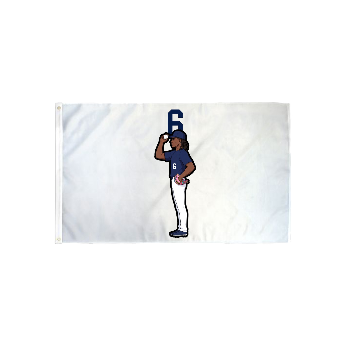 3x5 Flag — Number Top in Classic