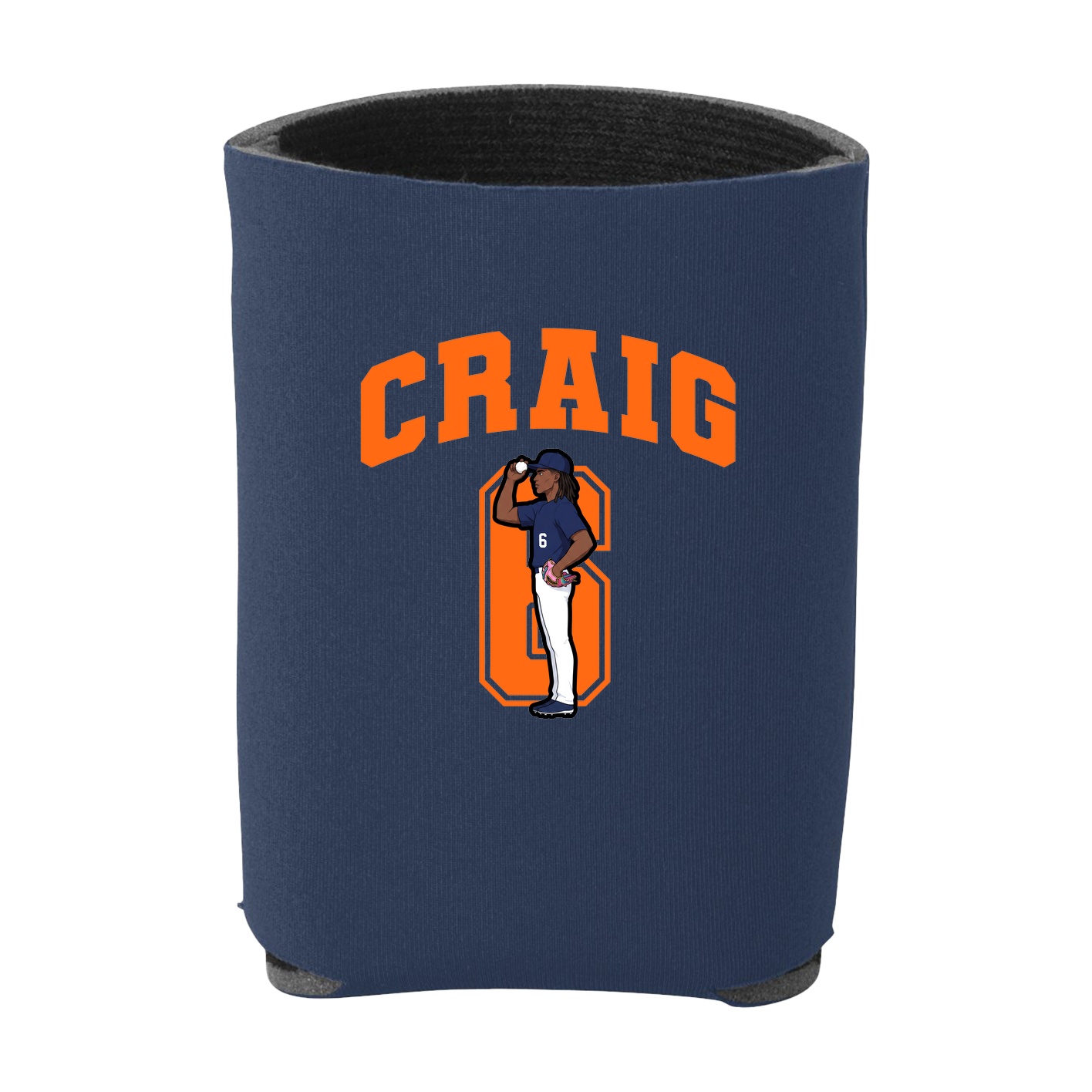 Can Holder — Number in Navy