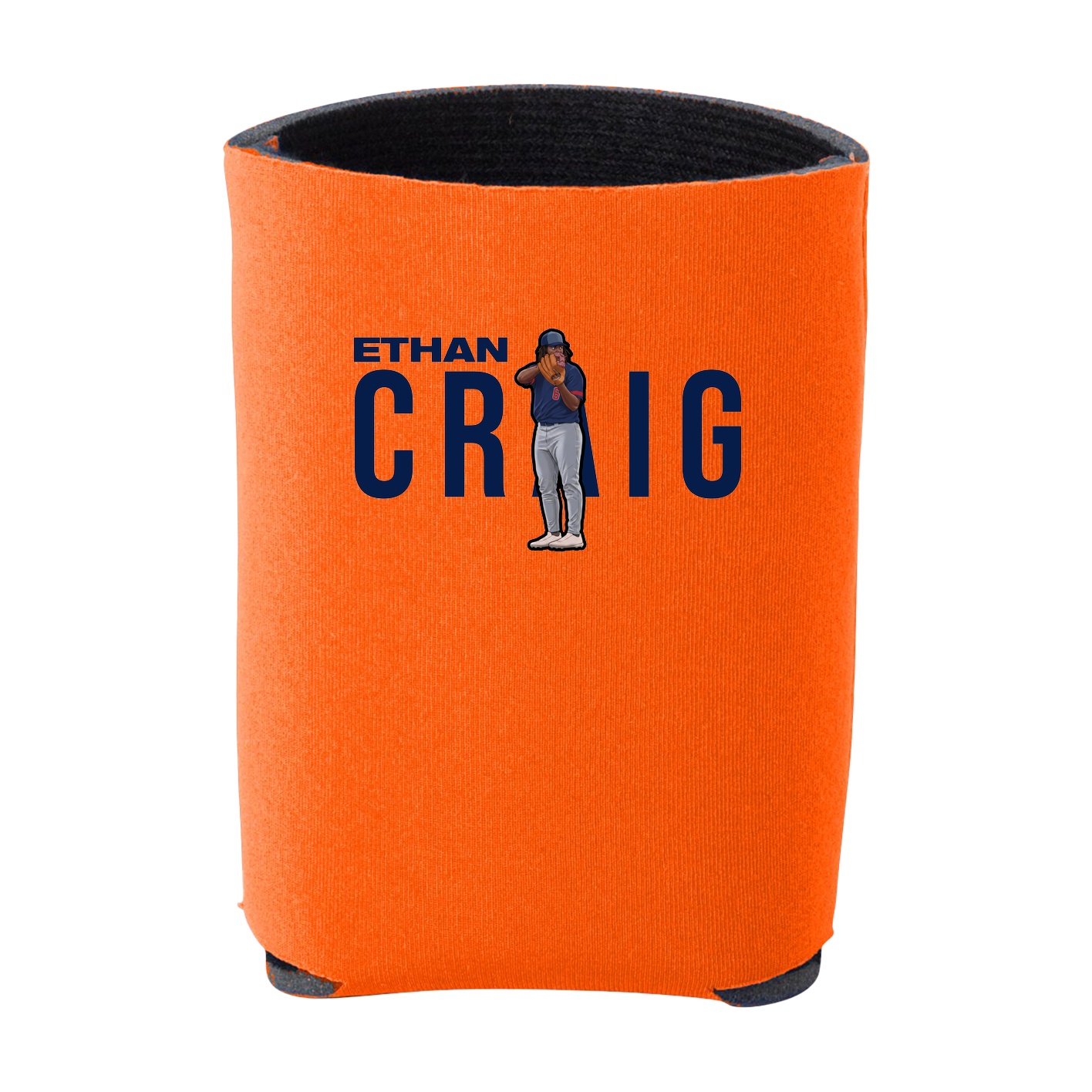 Can Holder — Player Name in Orange