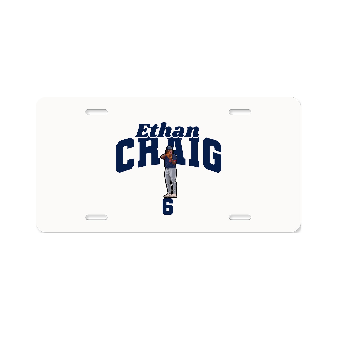 License Plate — Signature Arch in Classic