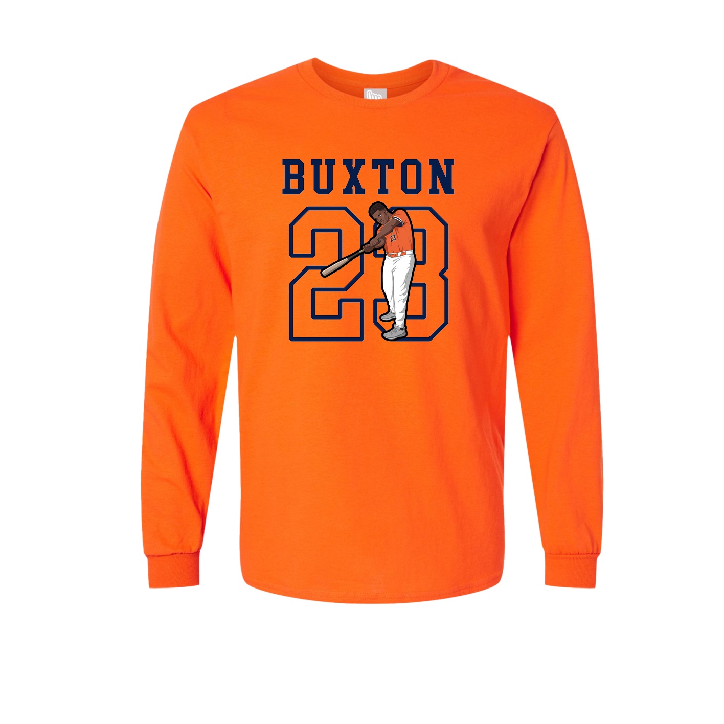Long Sleeve Tee — Shirsey in Orange