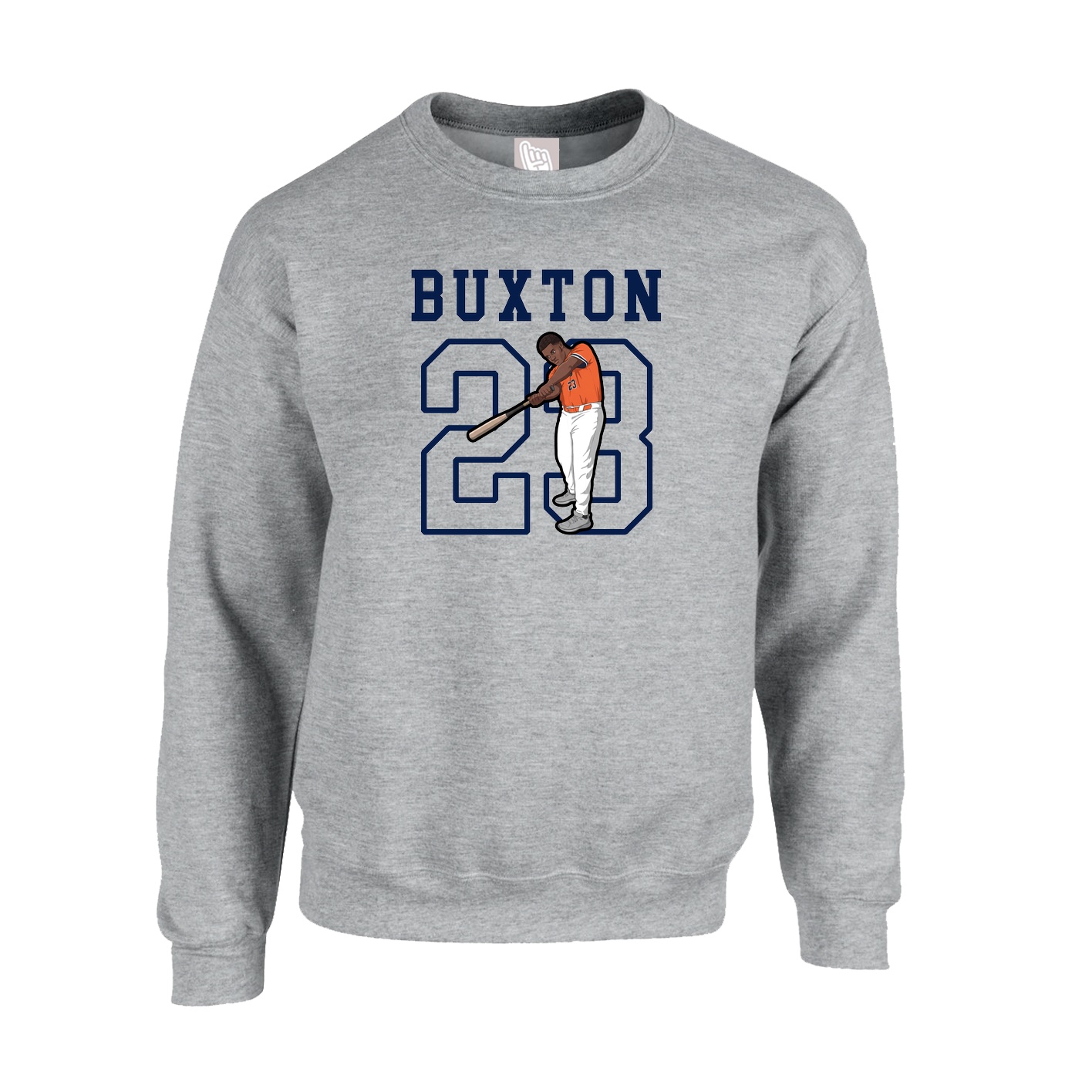 Fleece Crew — Shirsey in Grey